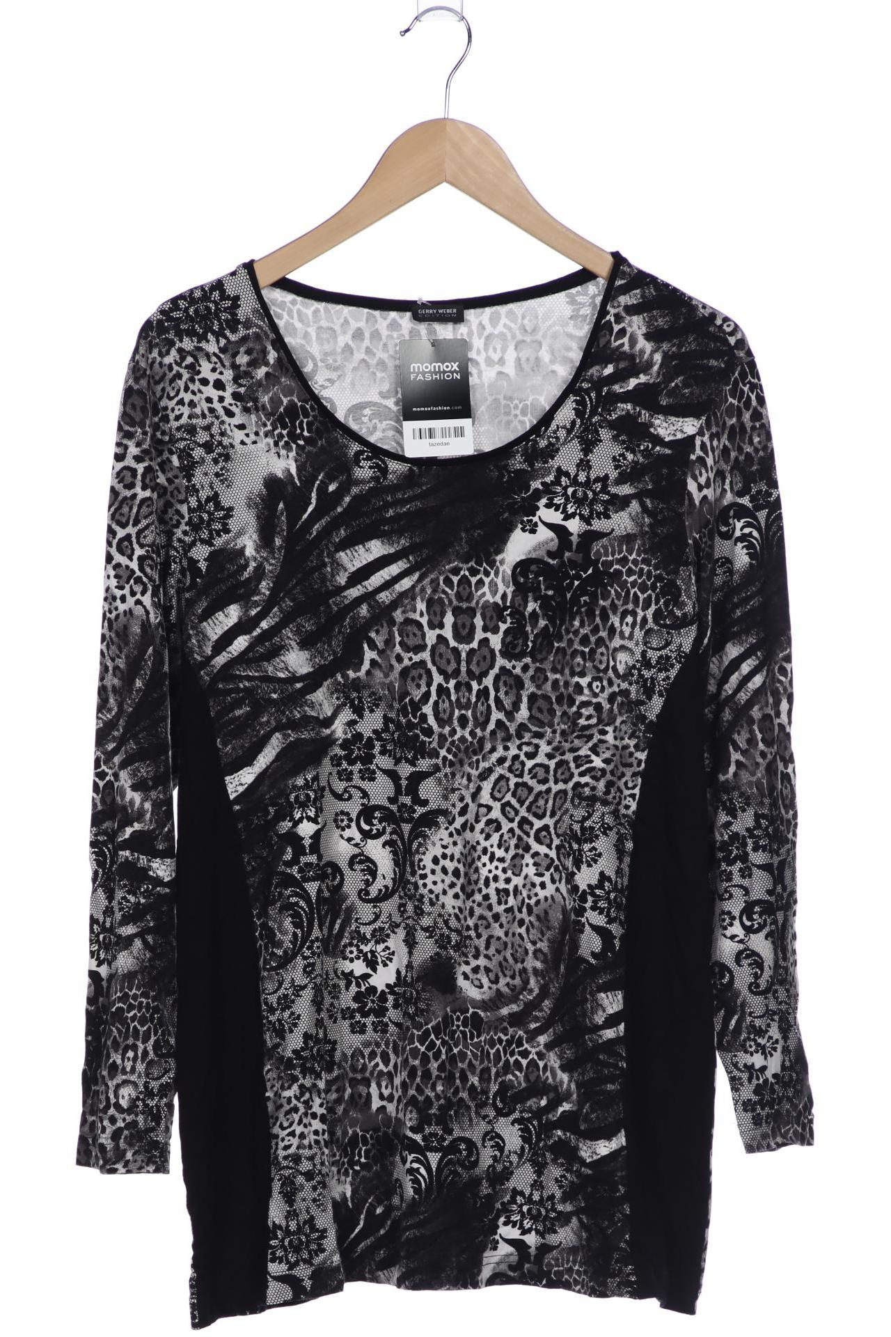 Thumbnail - Gerry Weber Damen Langarmshirt, schwarz, Gr. 46