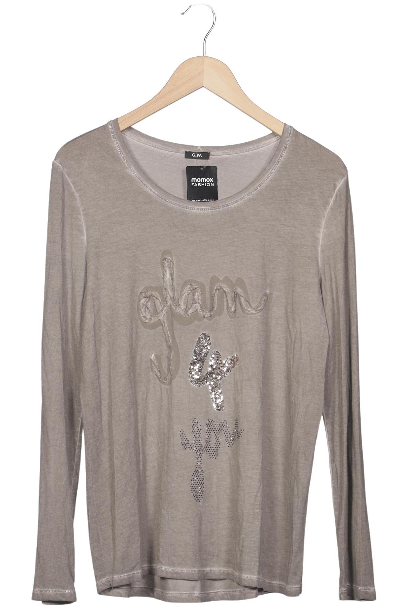 

Gerry Weber Damen Langarmshirt, grau, Gr. 44