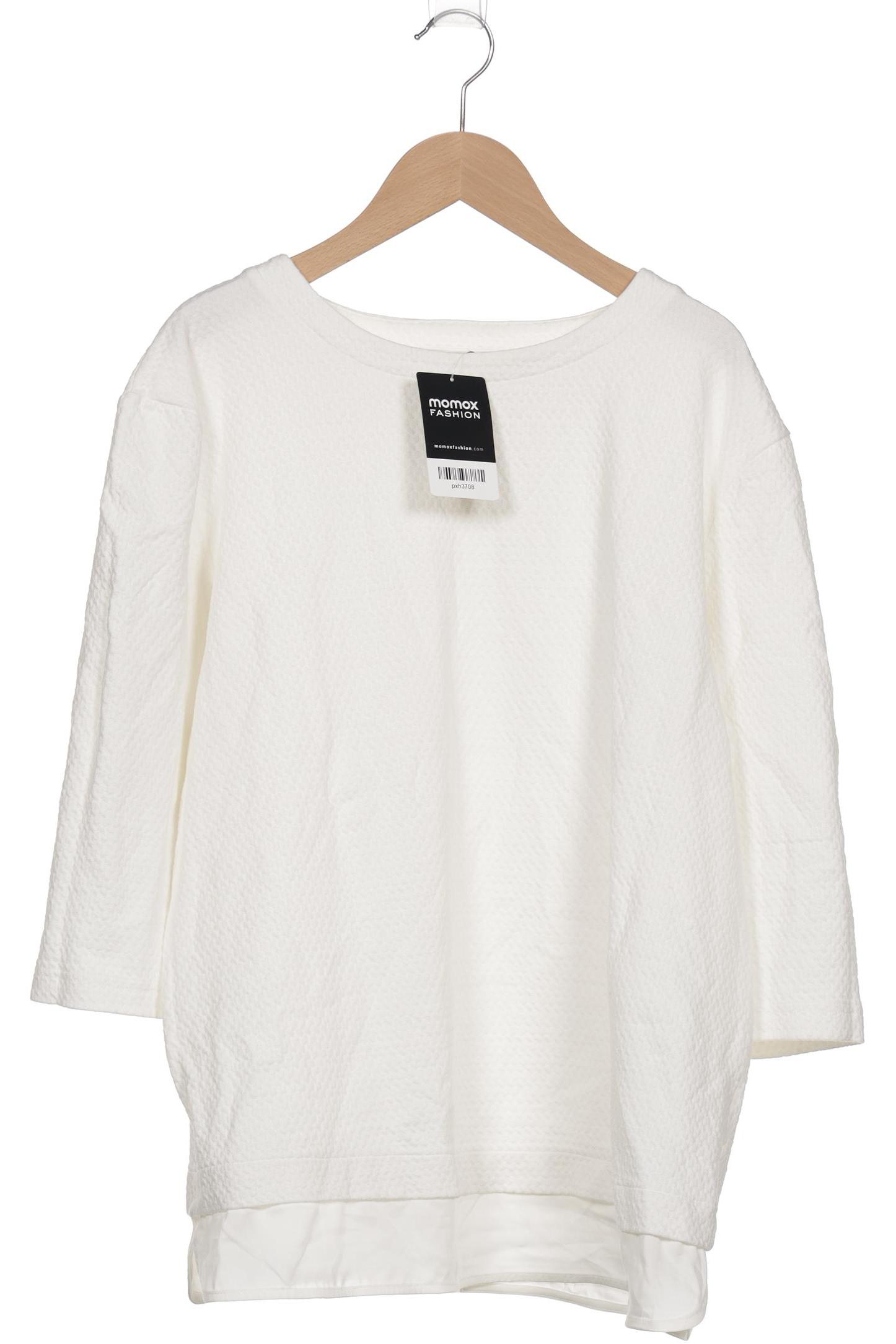 

Gerry Weber Damen Langarmshirt, weiß, Gr. 46