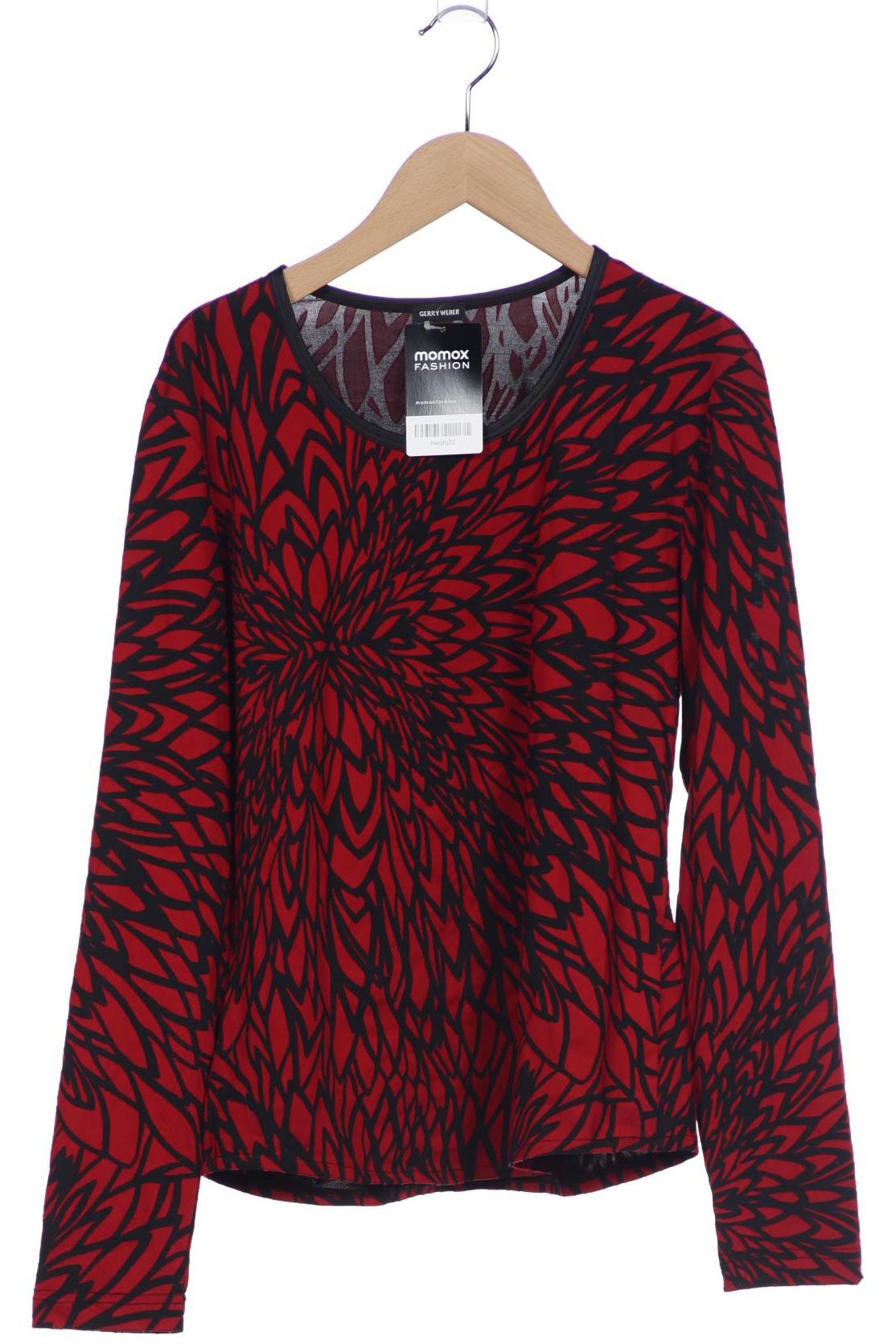 

Gerry Weber Damen Langarmshirt, rot, Gr. 40