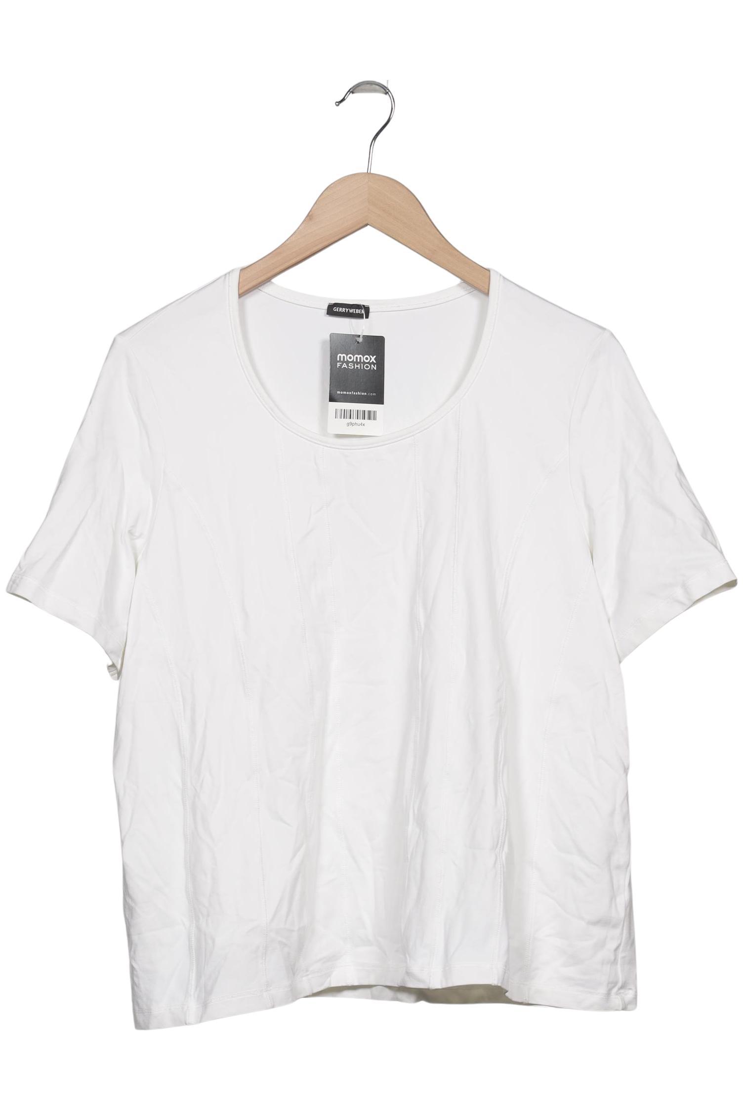 

Gerry Weber Damen T-Shirt, weiß, Gr. 48