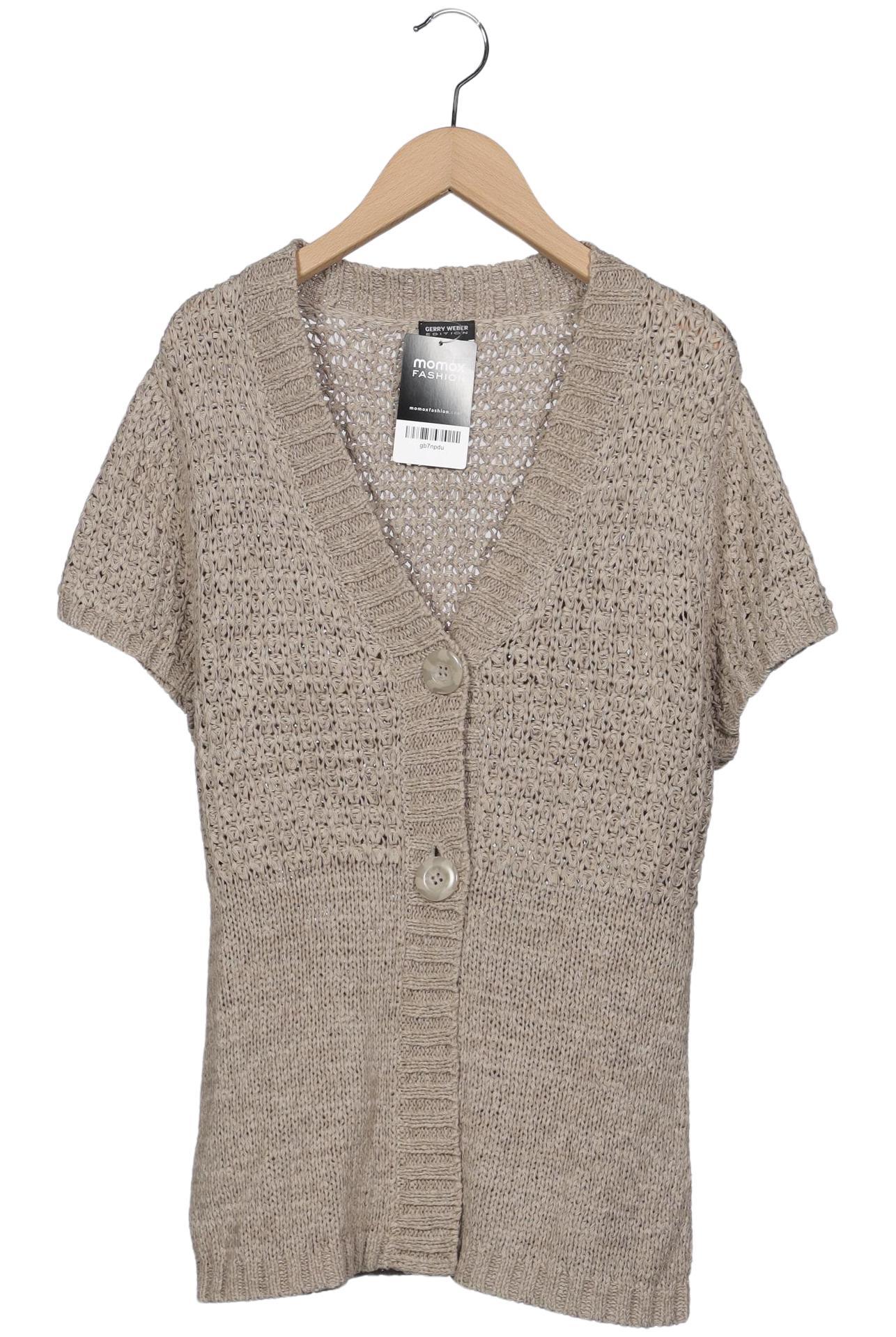 

Gerry Weber Damen Strickjacke, beige, Gr. 38