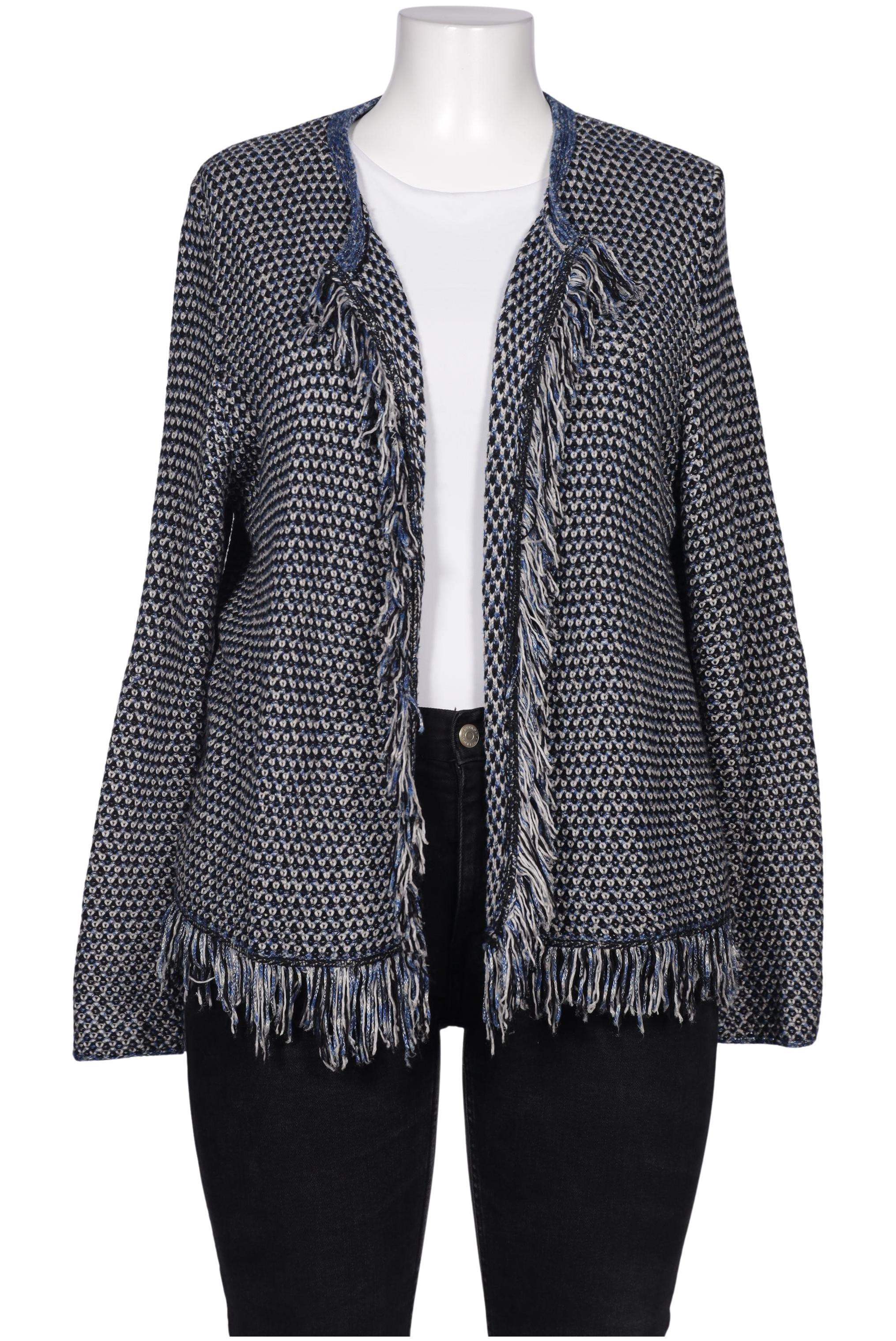 

Gerry Weber Damen Strickjacke, blau, Gr. 48