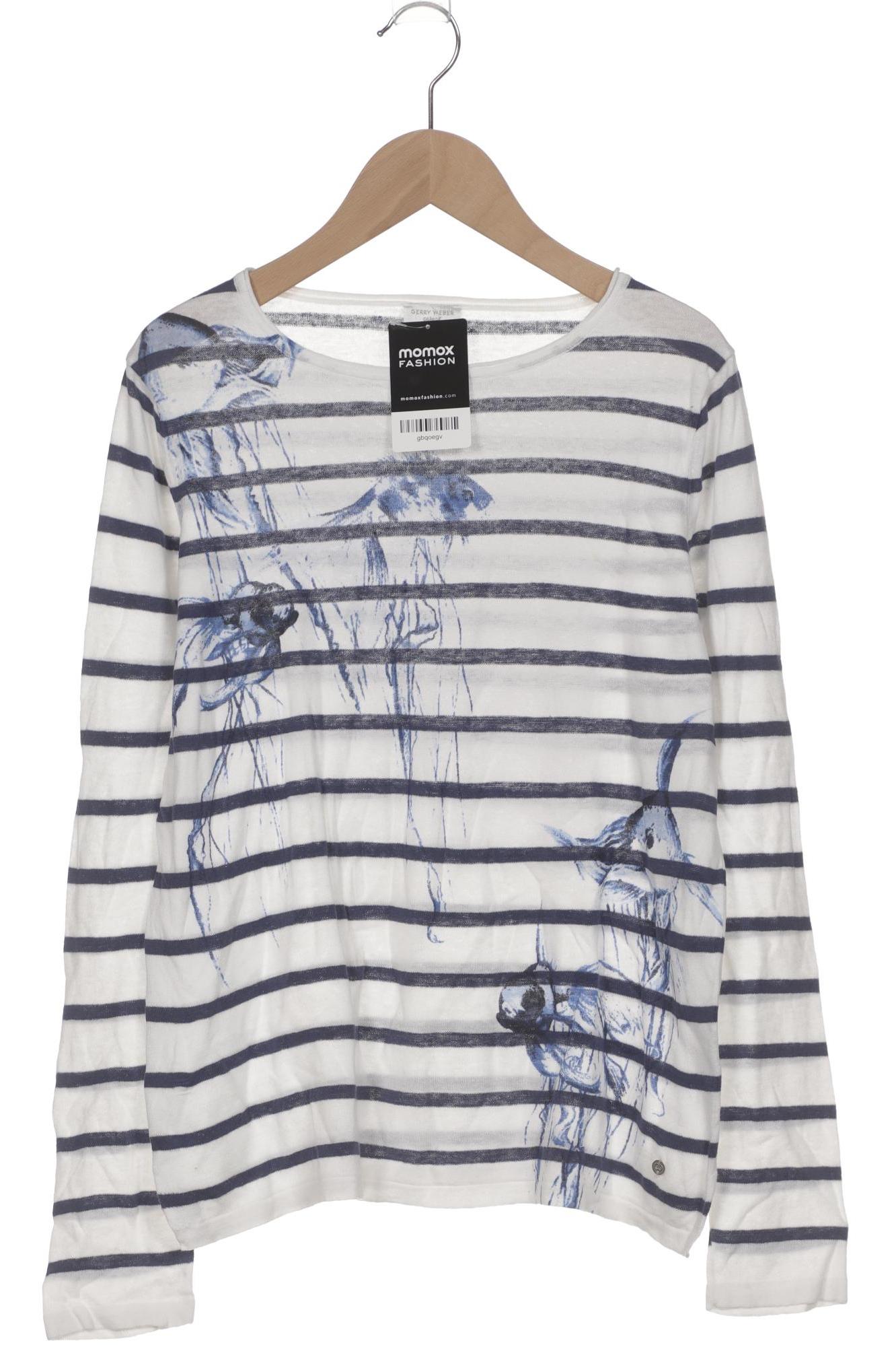 

Gerry Weber Damen Pullover, weiß, Gr. 38