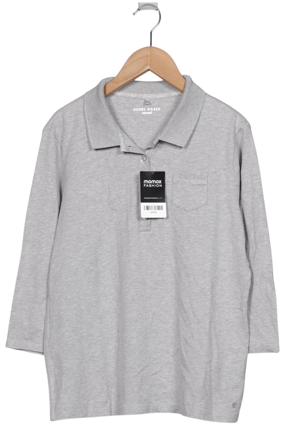 

Gerry Weber Damen Poloshirt, grau, Gr. 42