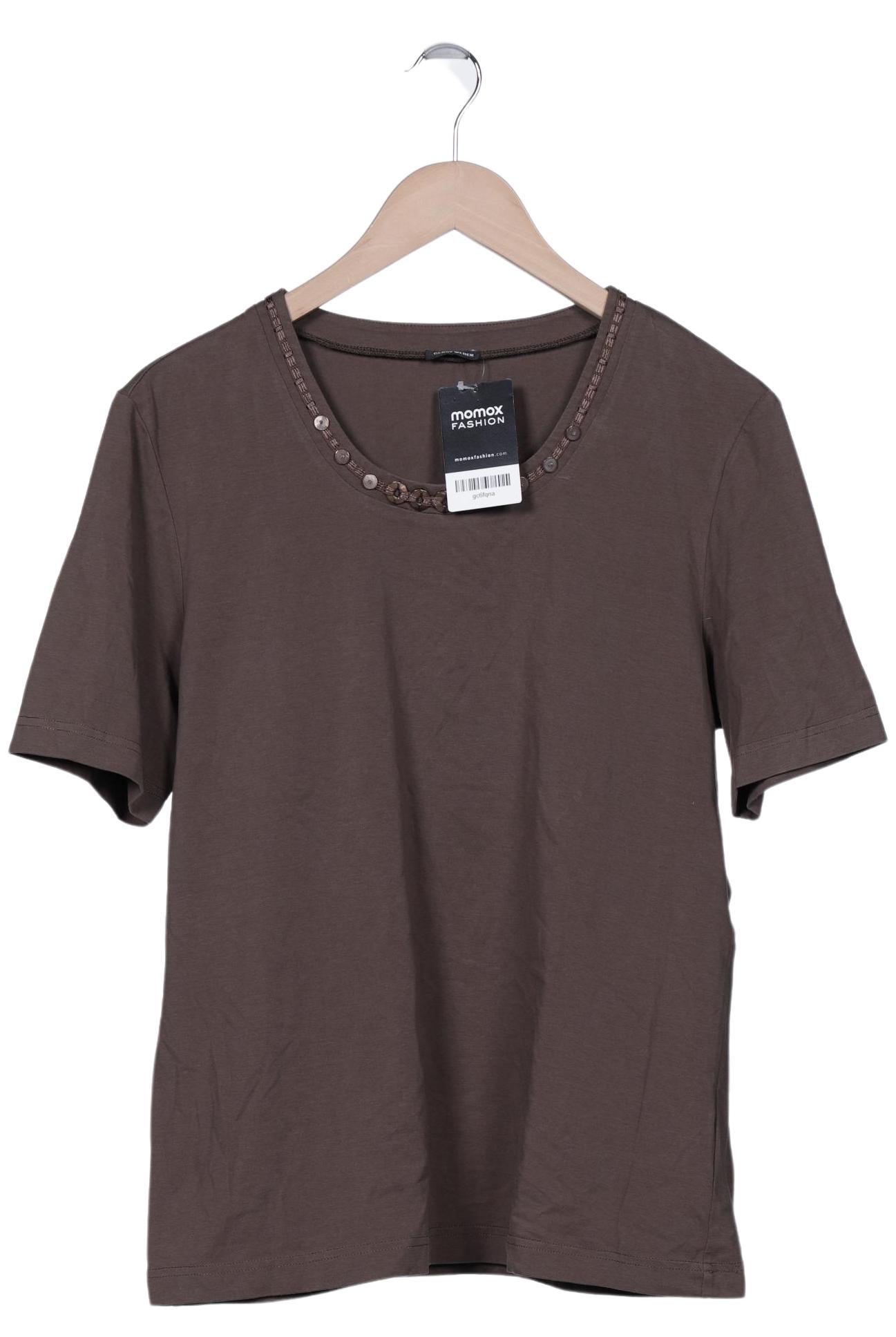 

Gerry Weber Damen T-Shirt, braun, Gr. 44