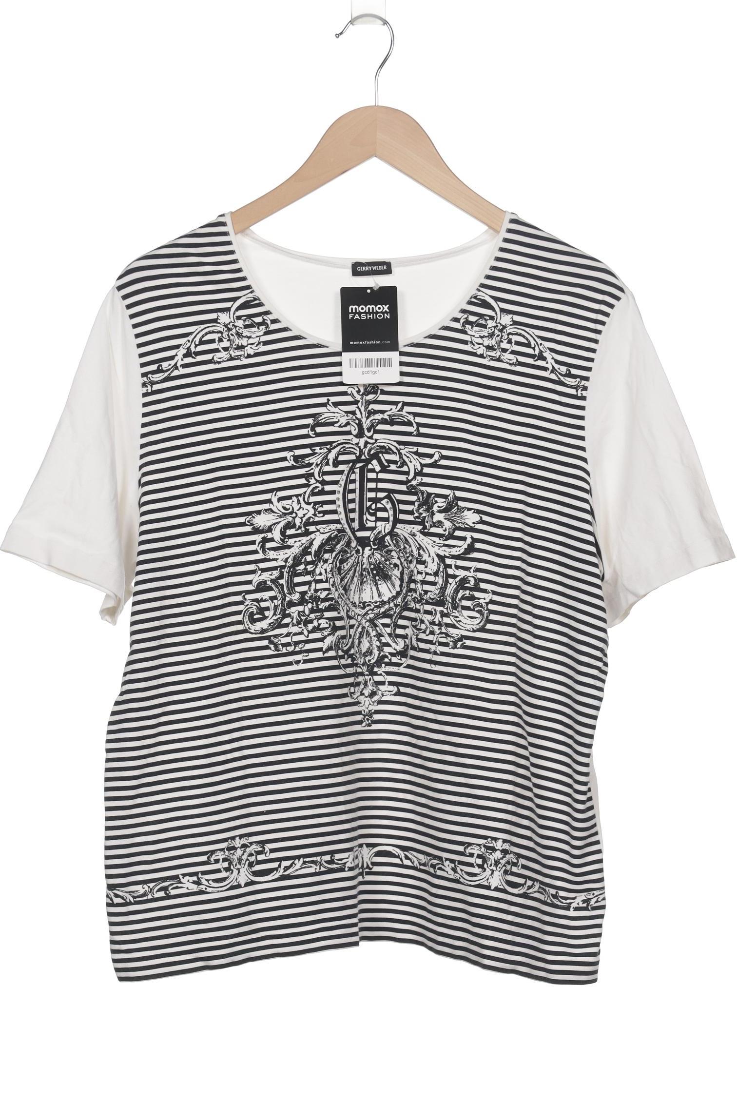 

Gerry Weber Damen T-Shirt, weiß, Gr. 48