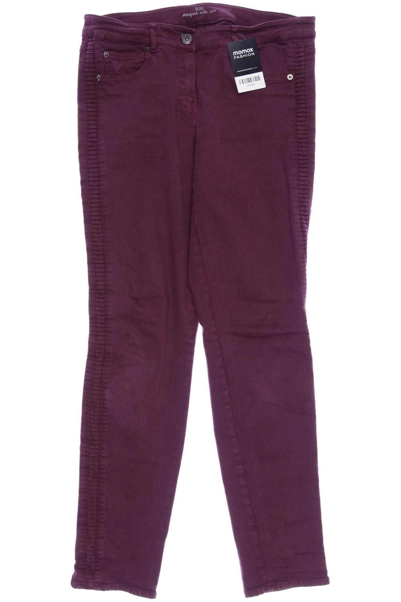 

Gerry Weber Damen Jeans, bordeaux, Gr. 40