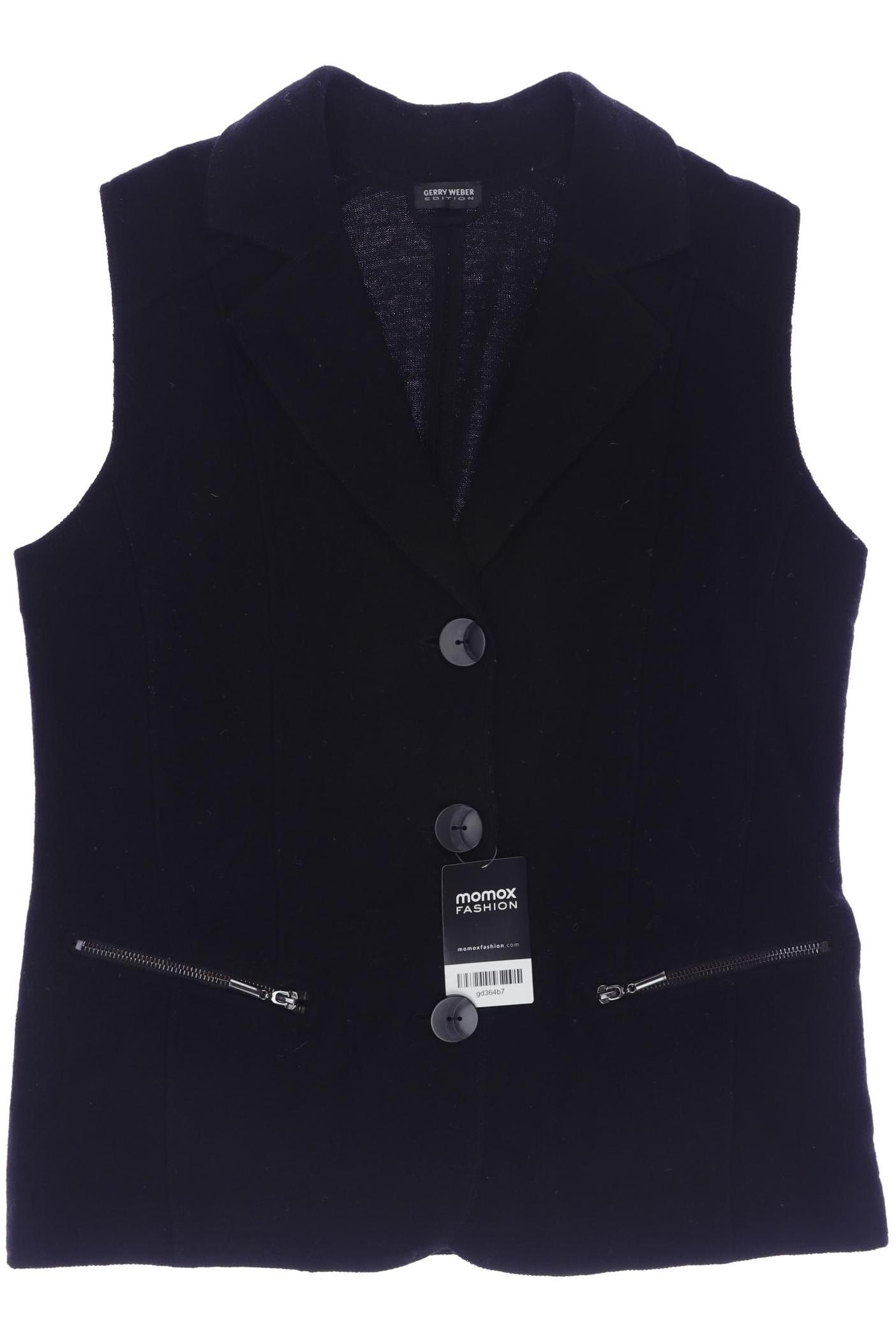 

Gerry Weber Damen Weste, schwarz, Gr. 40
