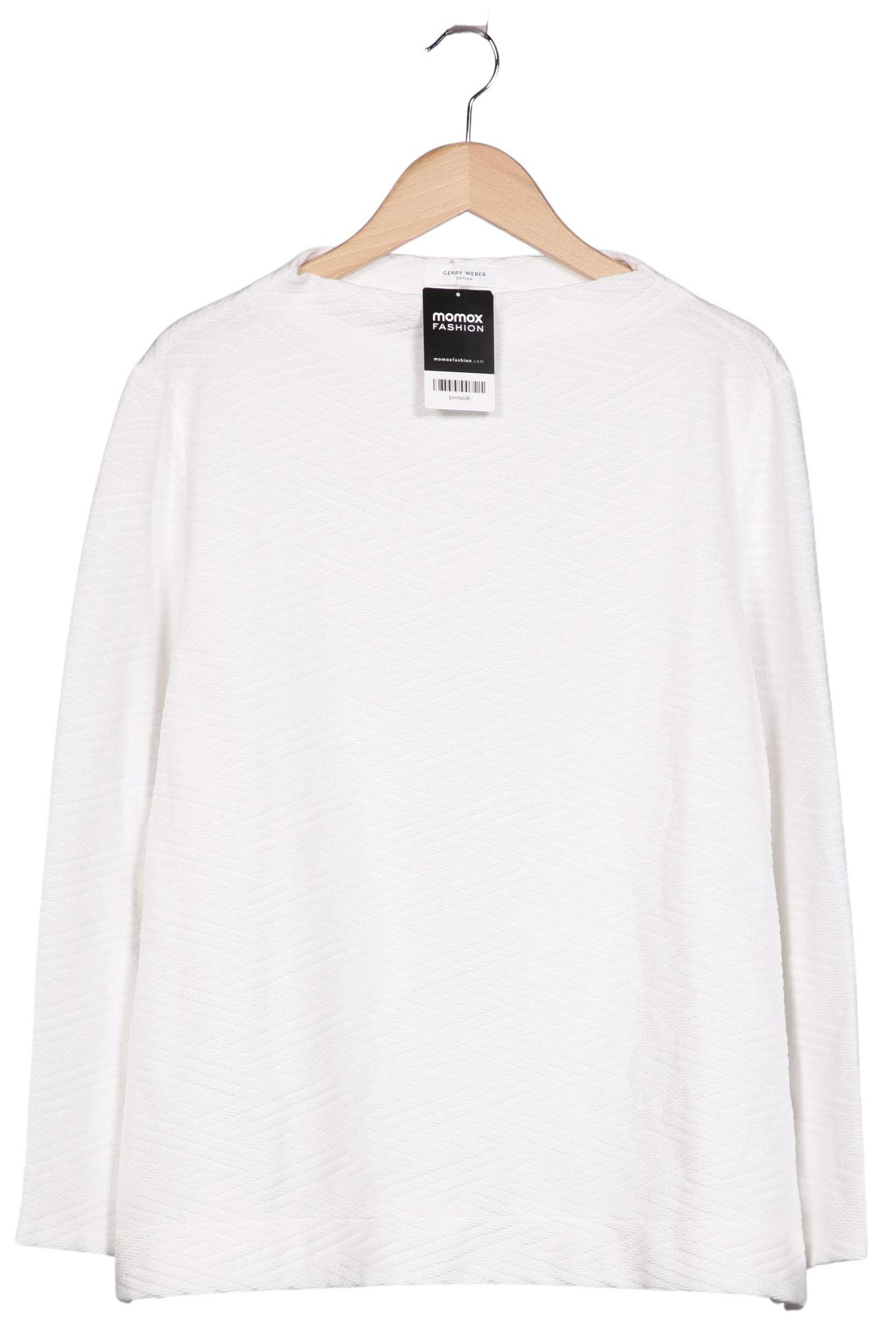 

Gerry Weber Damen Sweatshirt, weiß, Gr. 46