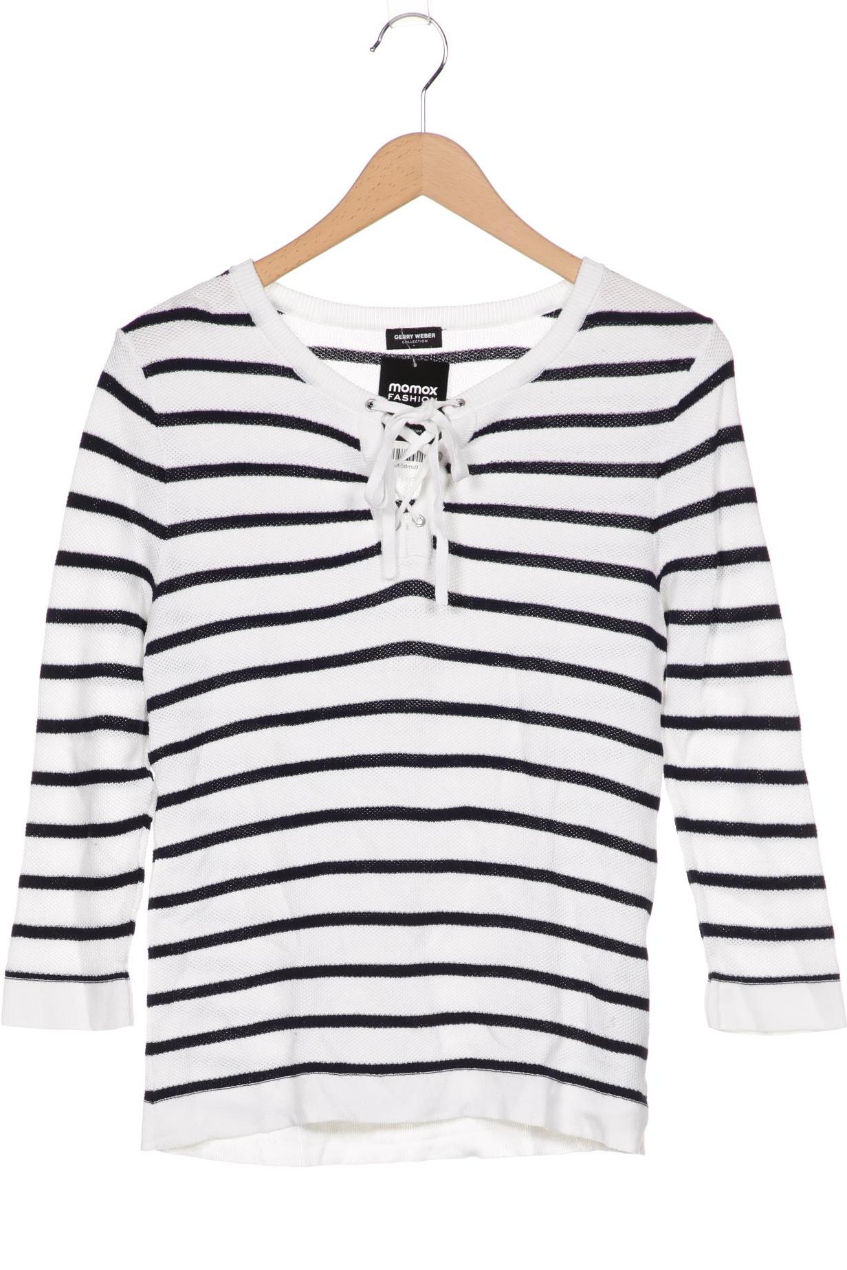 

Gerry Weber Damen Pullover, weiß, Gr. 34
