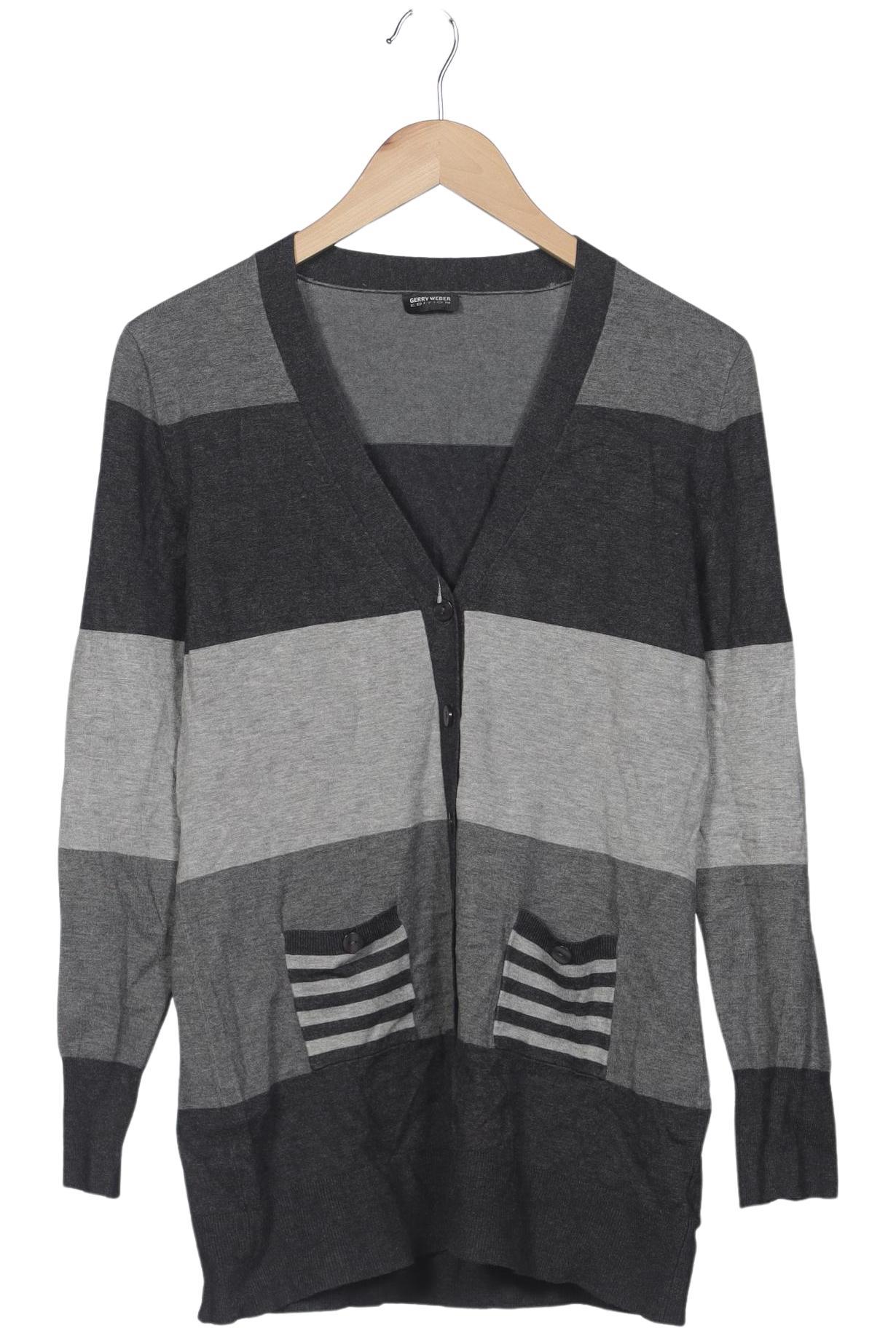 

Gerry Weber Damen Strickjacke, grau, Gr. 38