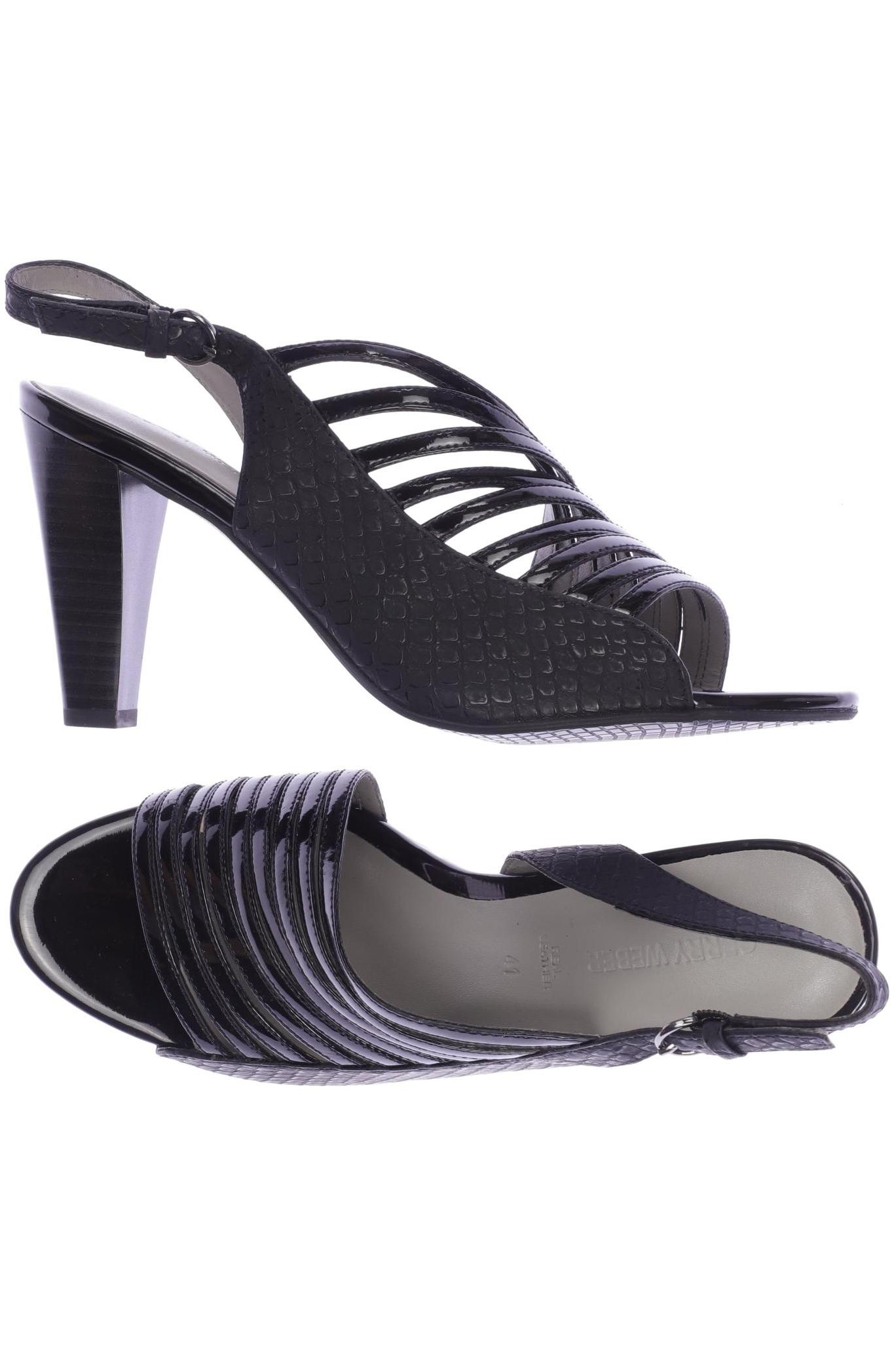 

Gerry Weber Damen Sandale, schwarz, Gr. 41