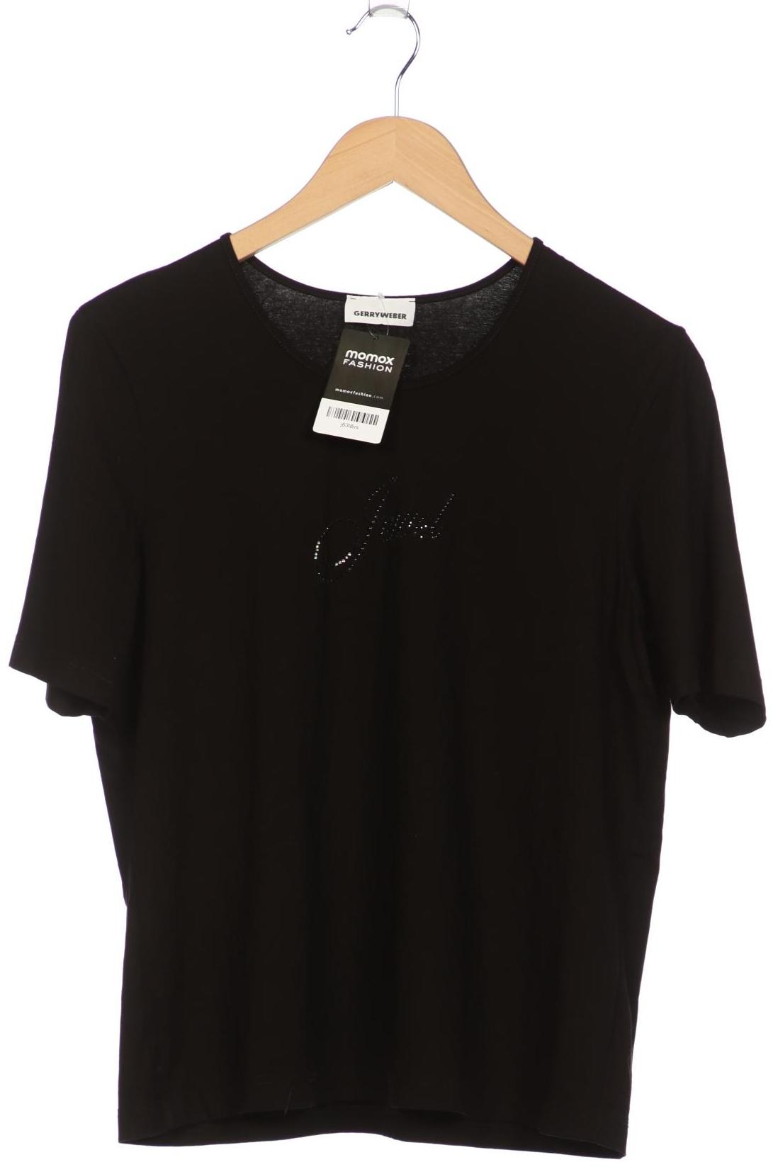 

Gerry Weber Damen T-Shirt, schwarz, Gr. 44
