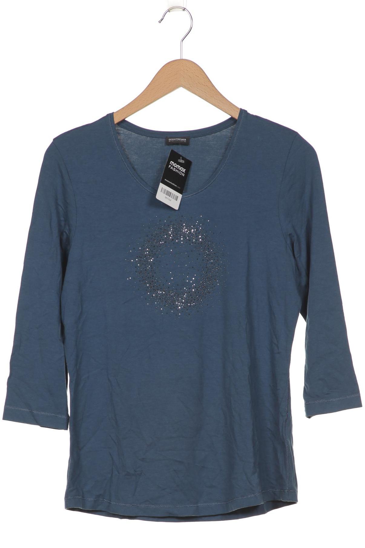 

Gerry Weber Damen Langarmshirt, blau, Gr. 42