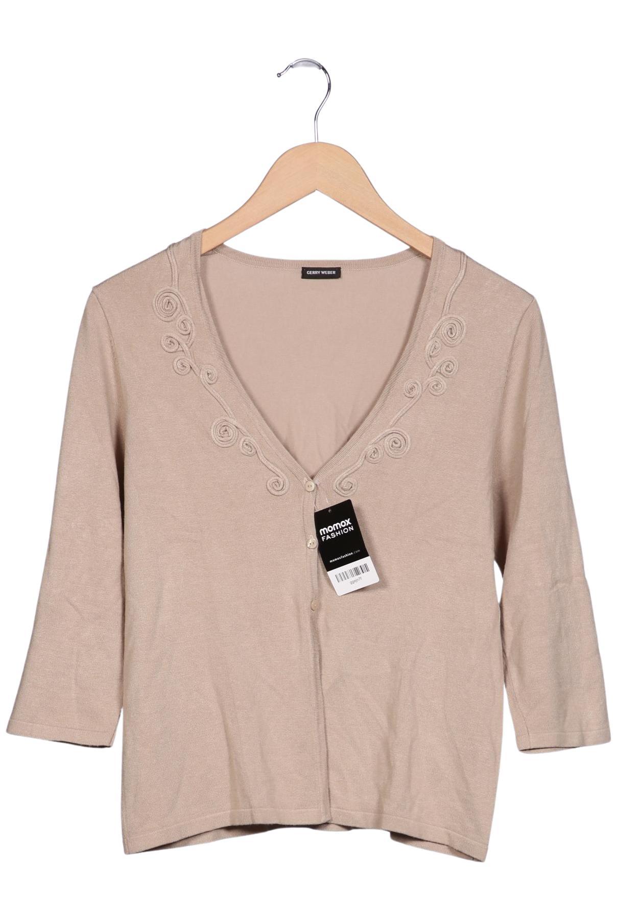 

Gerry Weber Damen Strickjacke, beige, Gr. 38
