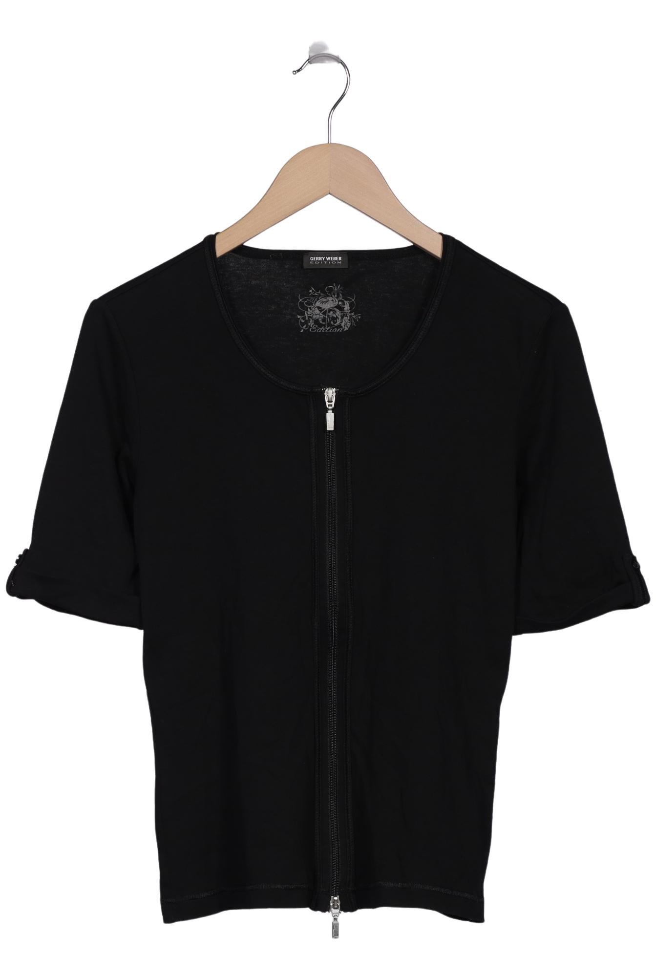 

Gerry Weber Damen Strickjacke, schwarz, Gr. 38