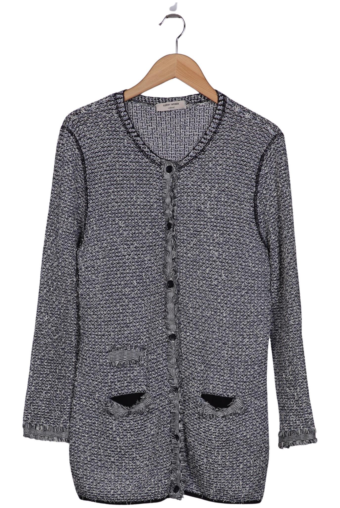 

Gerry Weber Damen Strickjacke, grau, Gr. 38