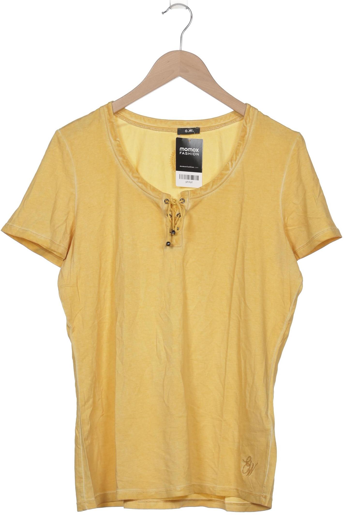 

Gerry Weber Damen T-Shirt, gelb, Gr. 42