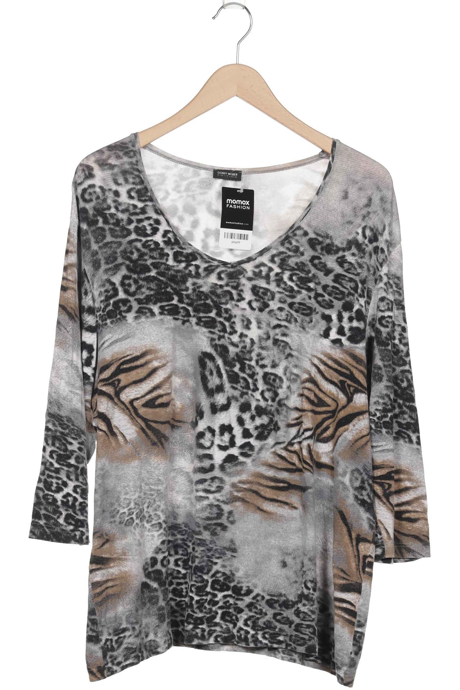 

Gerry Weber Damen Langarmshirt, grau, Gr. 48