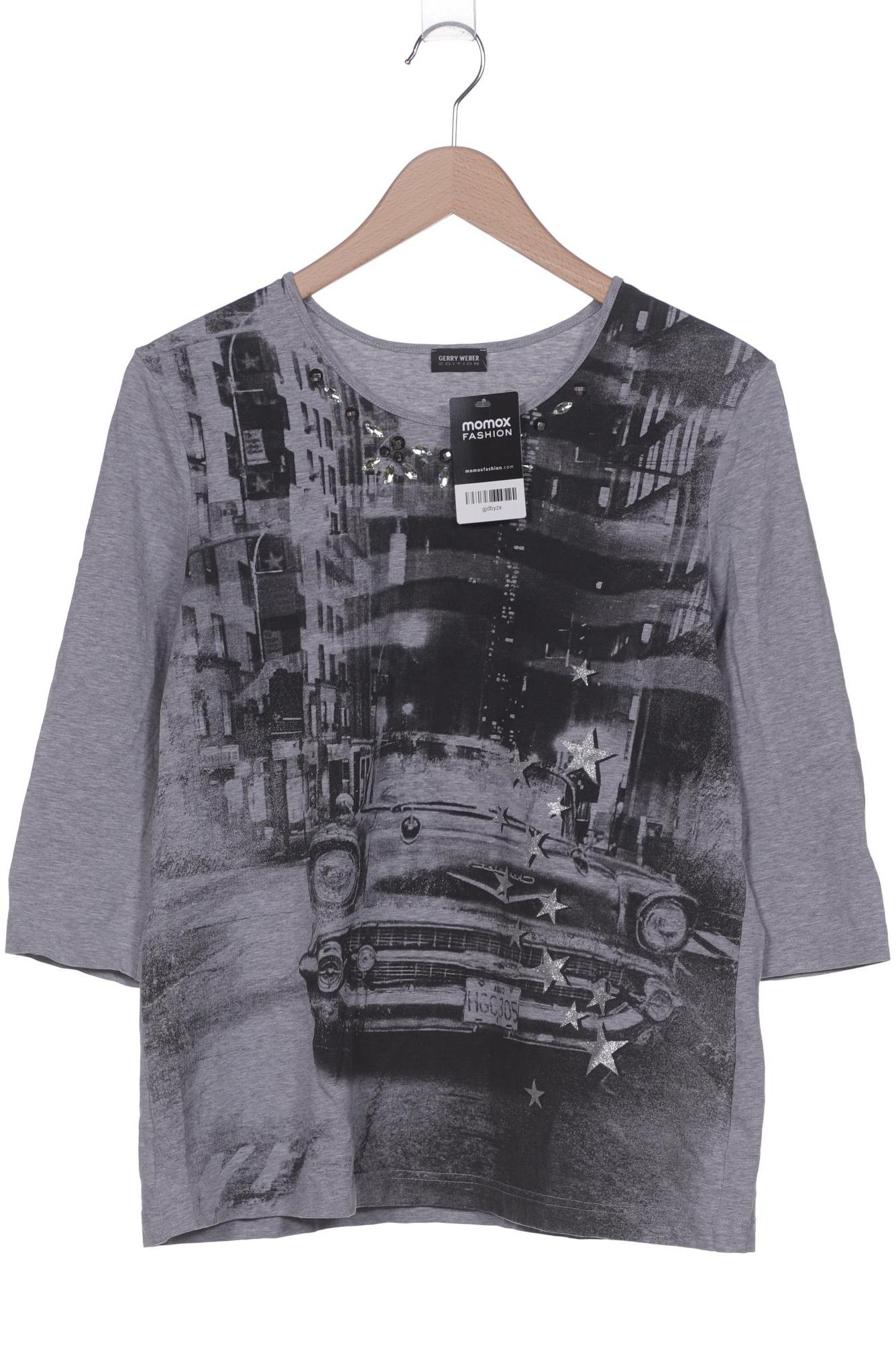 

Gerry Weber Damen Langarmshirt, grau, Gr. 42