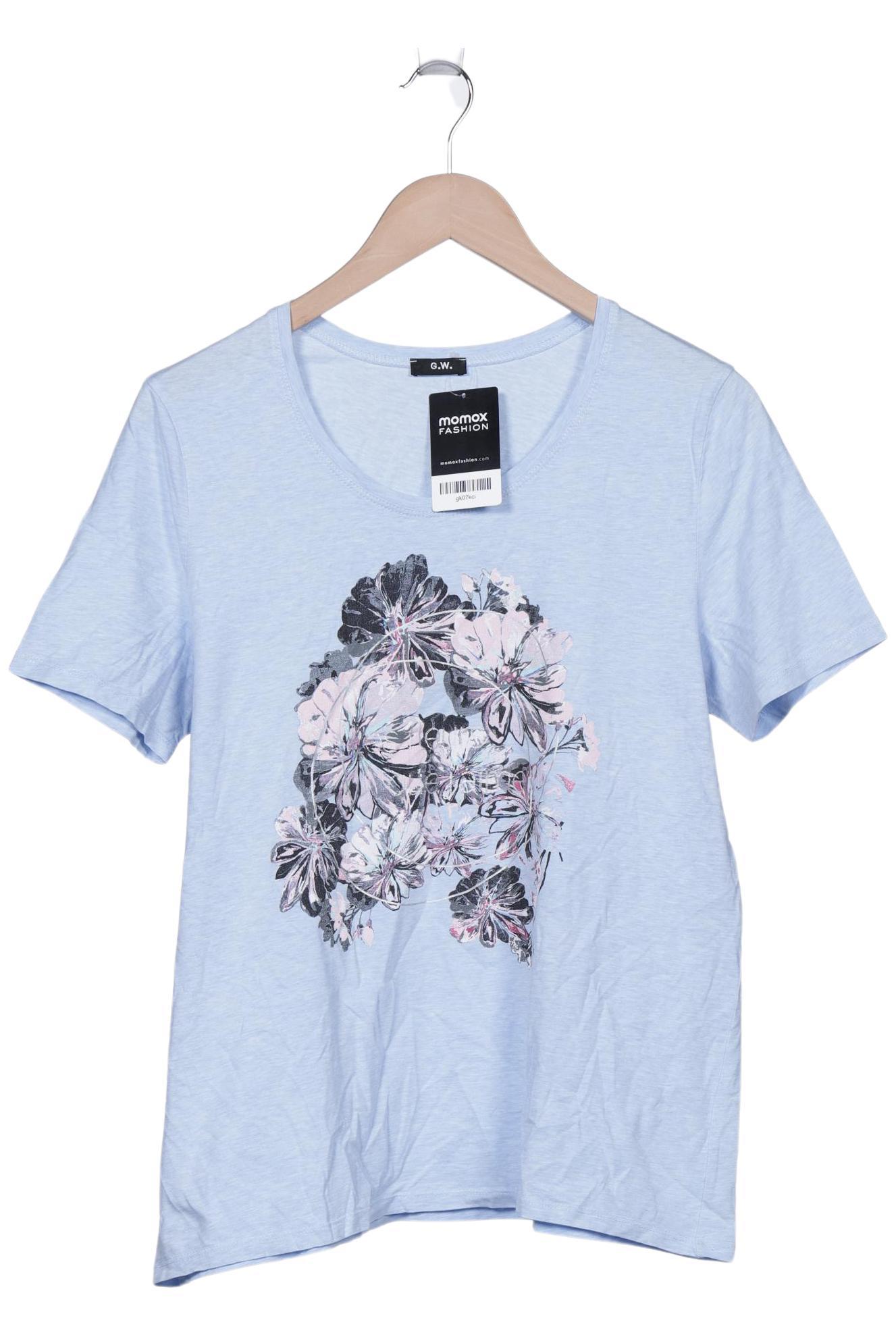 

Gerry Weber Damen T-Shirt, hellblau, Gr. 44