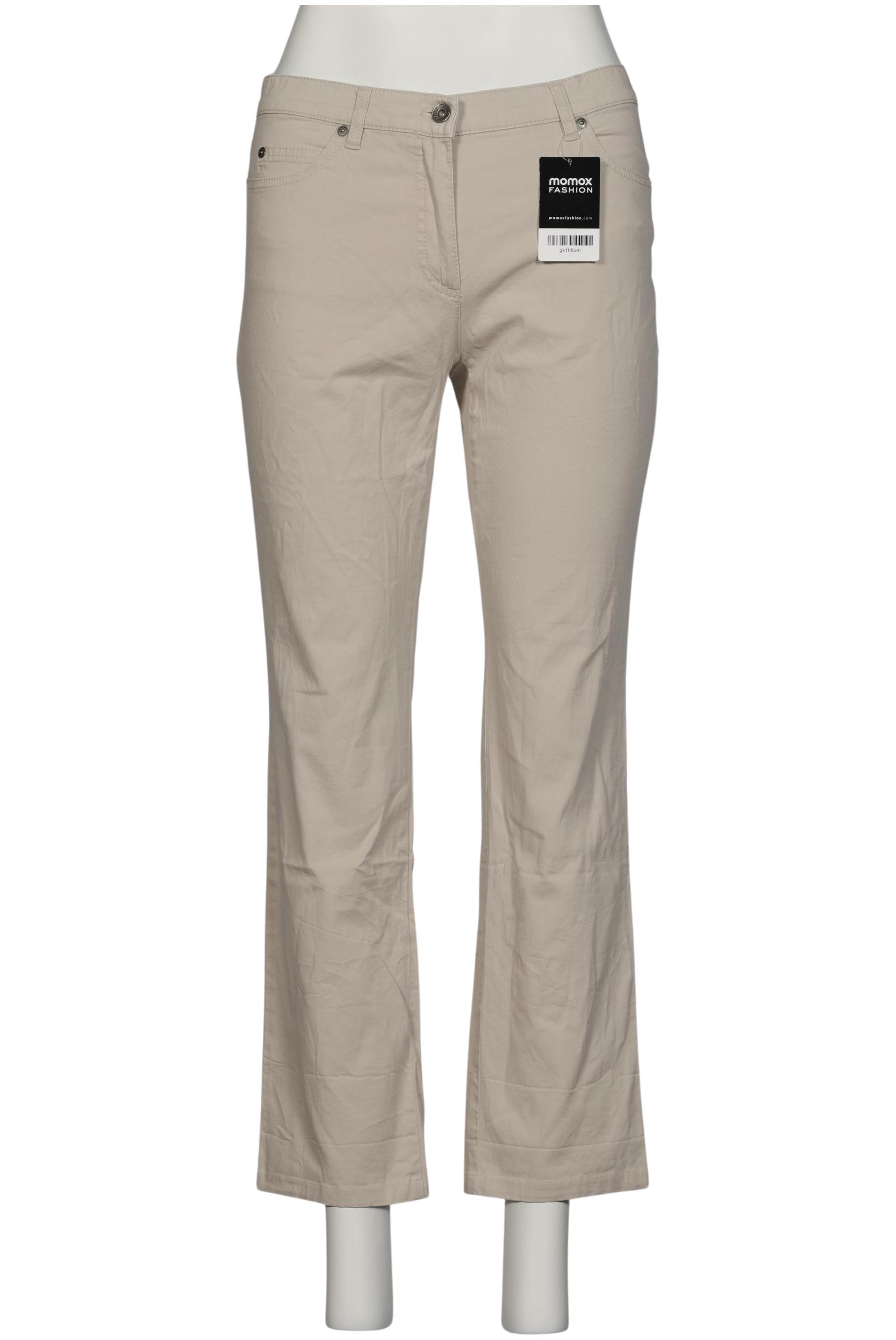 

Gerry Weber Damen Stoffhose, beige, Gr. 31