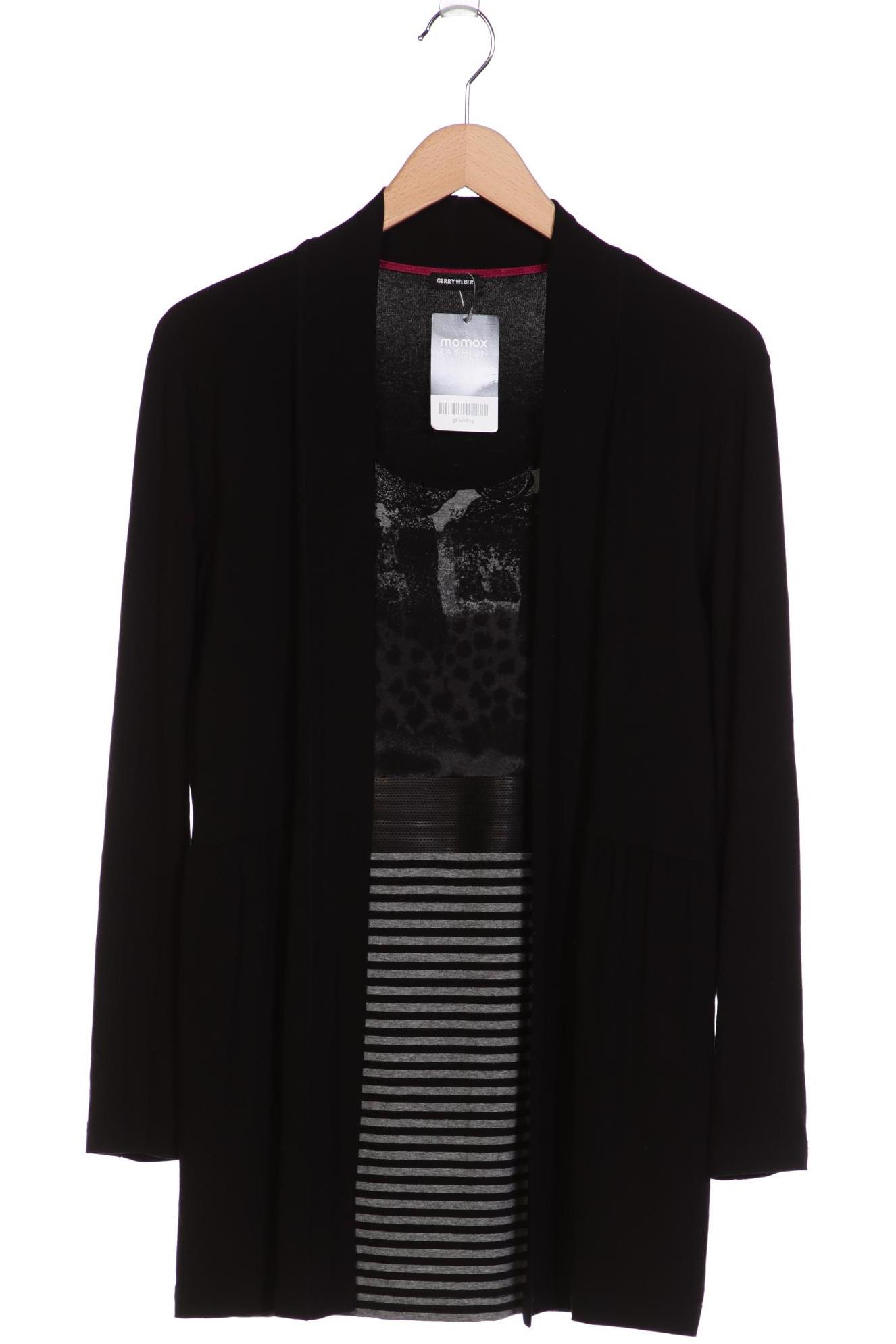

Gerry Weber Damen Strickjacke, schwarz, Gr. 42