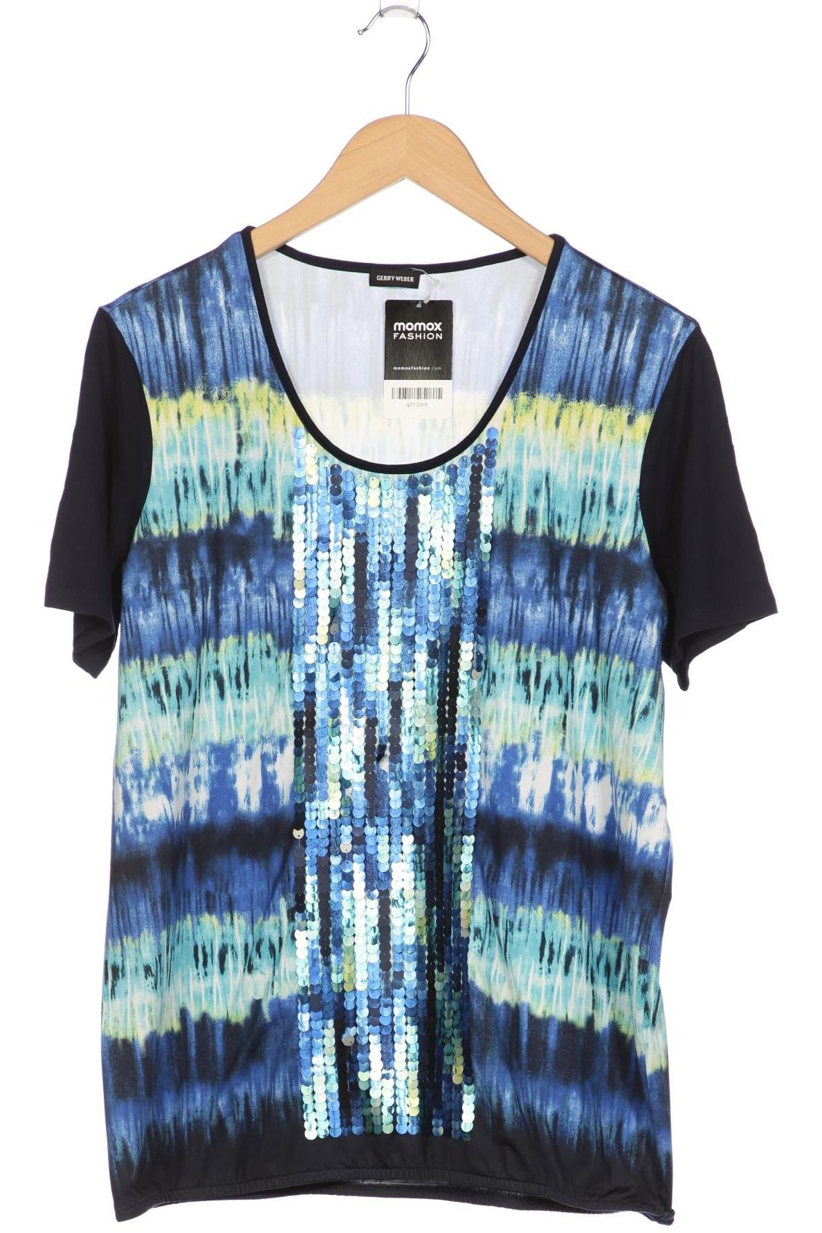 

Gerry Weber Damen T-Shirt, blau, Gr. 42