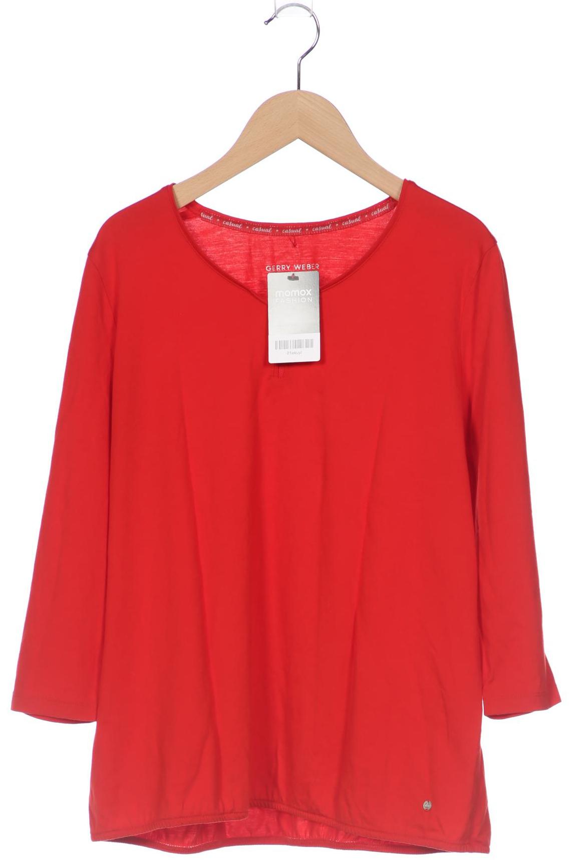 

Gerry Weber Damen Langarmshirt, rot, Gr. 44