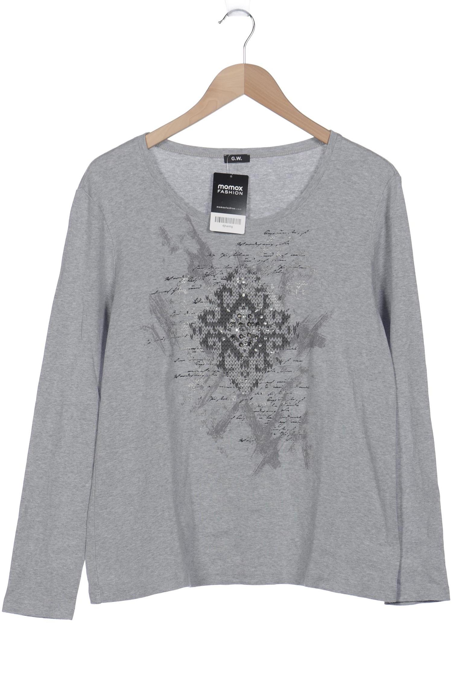 

Gerry Weber Damen Langarmshirt, grau, Gr. 44