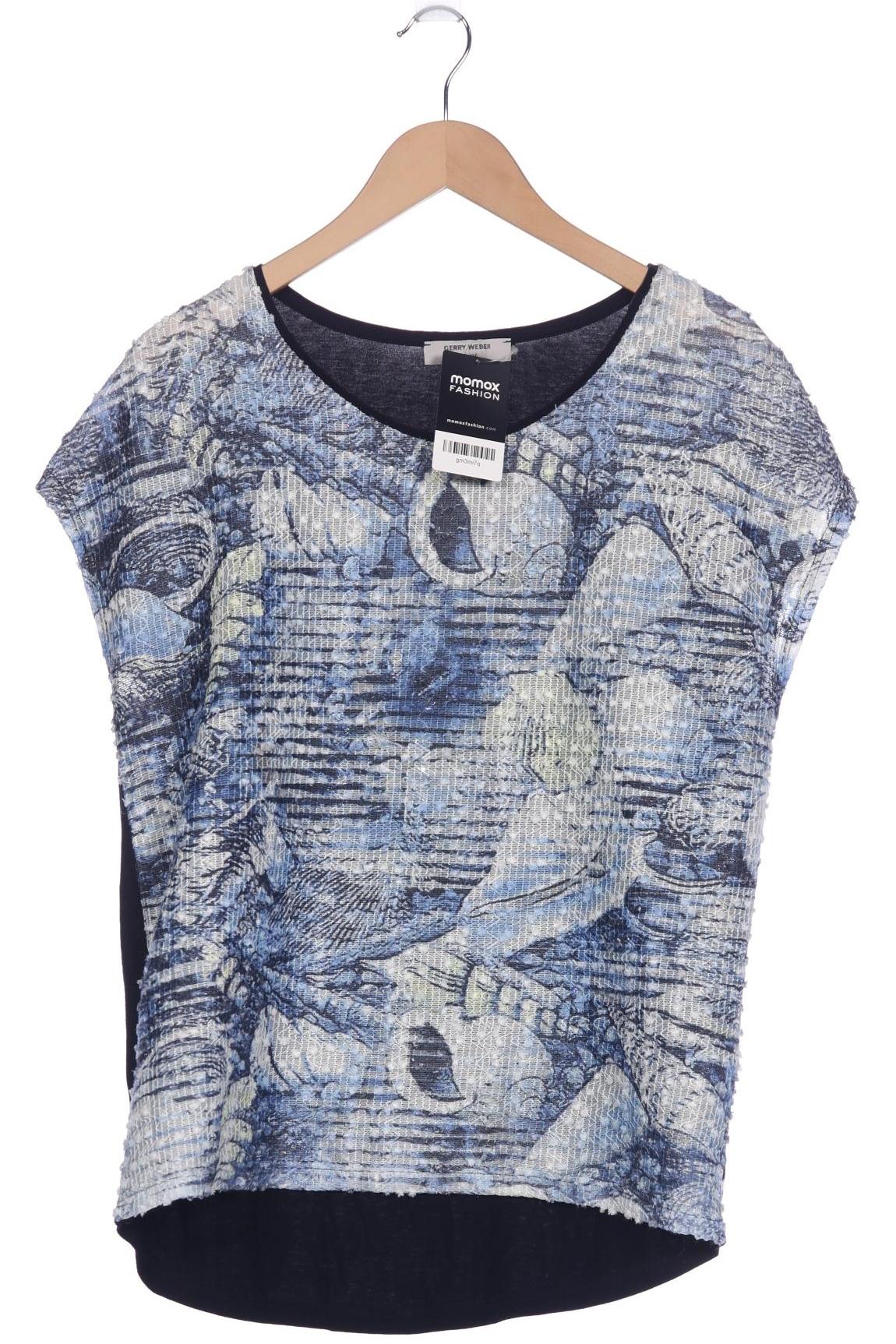 

Gerry Weber Damen T-Shirt, blau, Gr. 42