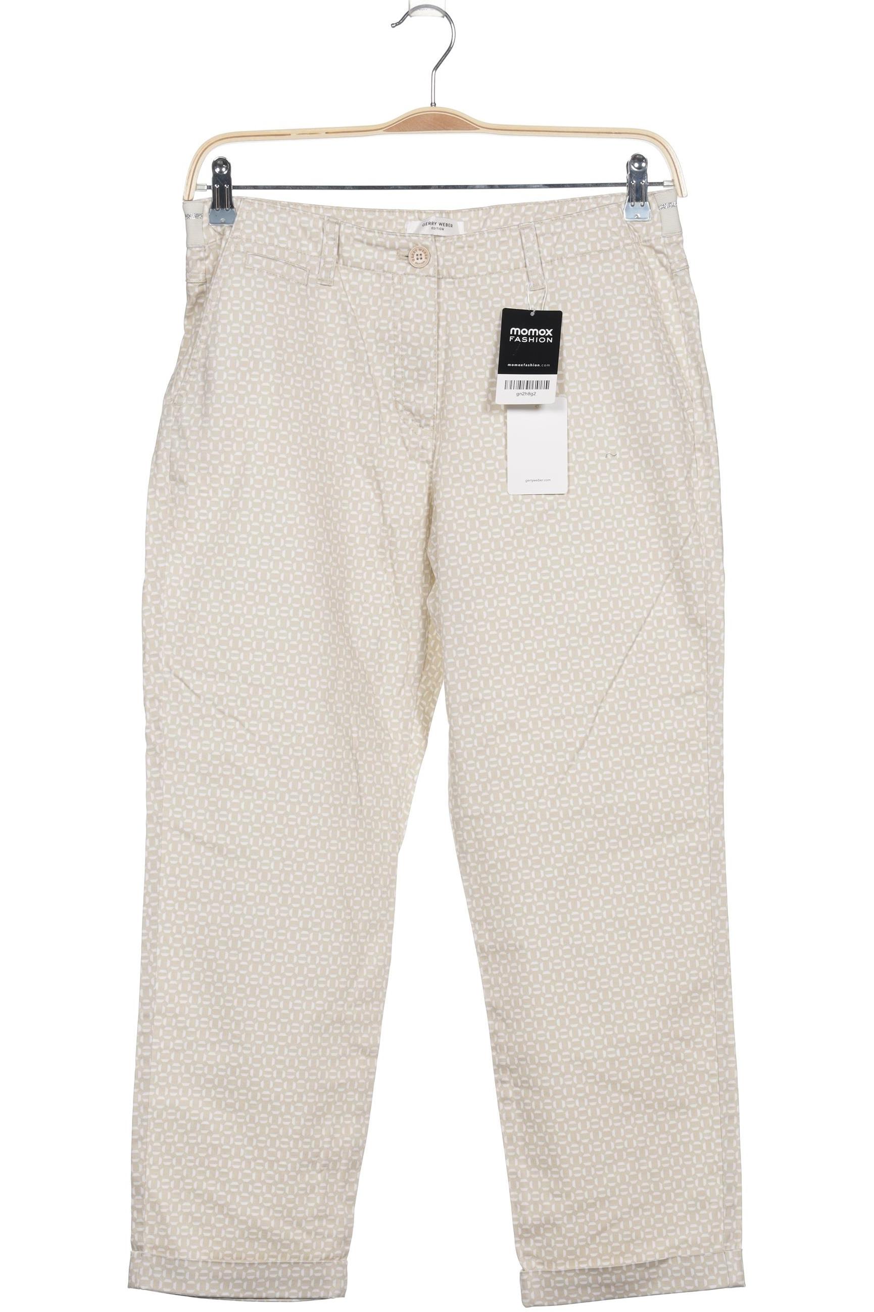 

Gerry Weber Damen Stoffhose, beige, Gr. 40
