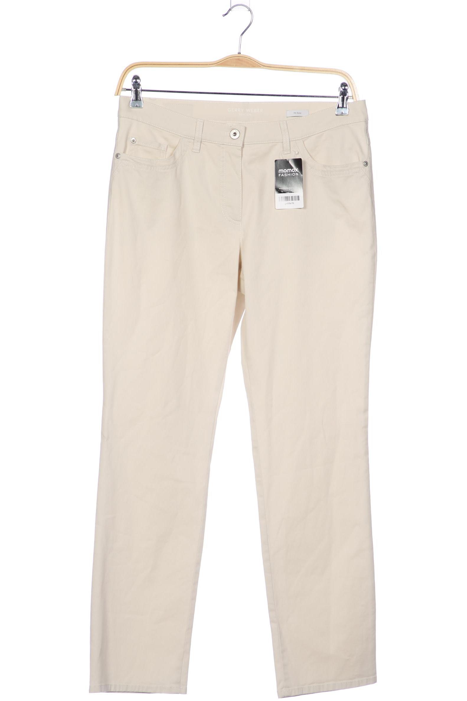 

Gerry Weber Damen Stoffhose, cremeweiß, Gr. 42