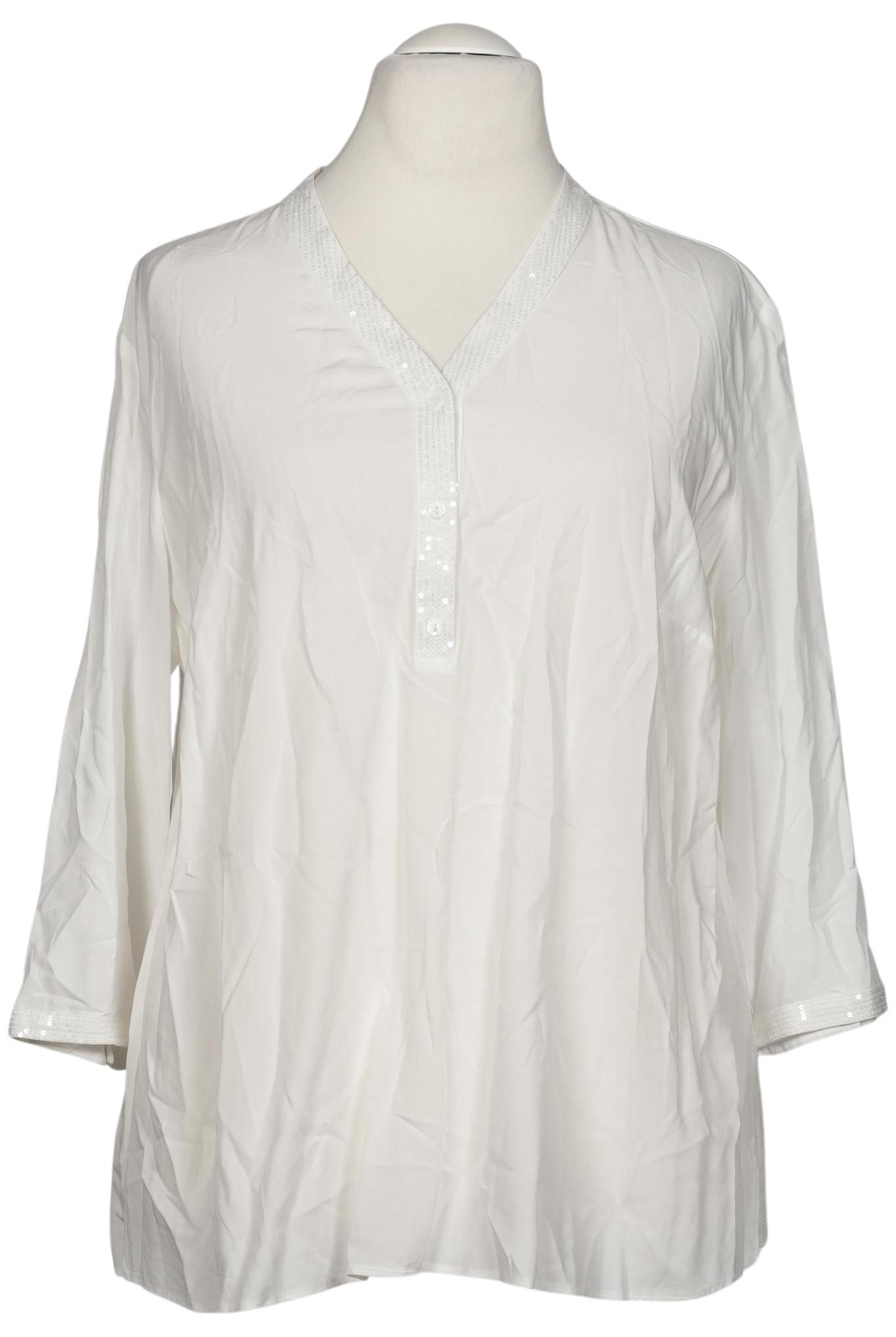 

Gerry Weber Damen Bluse, weiß, Gr. 46