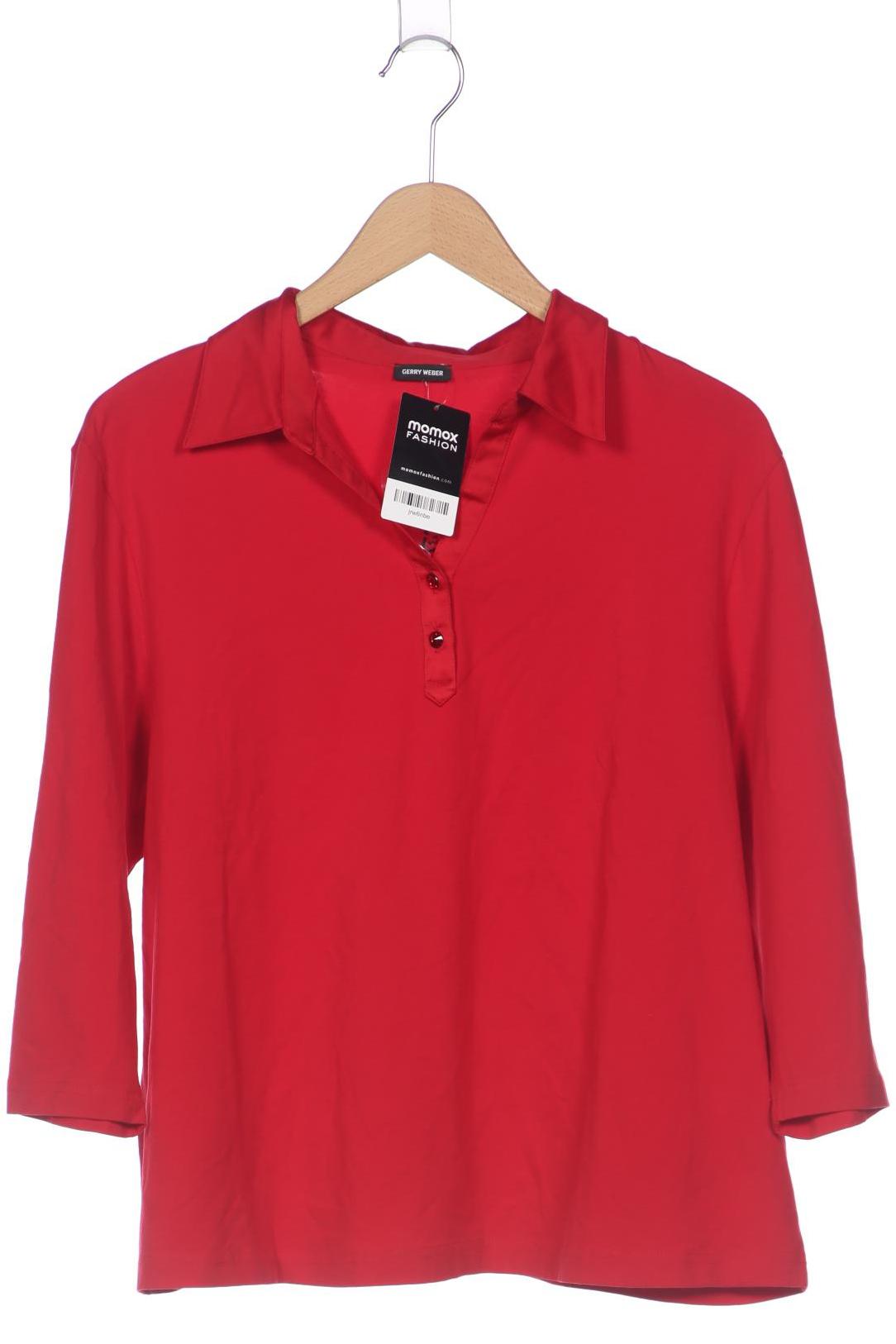 

Gerry Weber Damen Langarmshirt, rot, Gr. 48