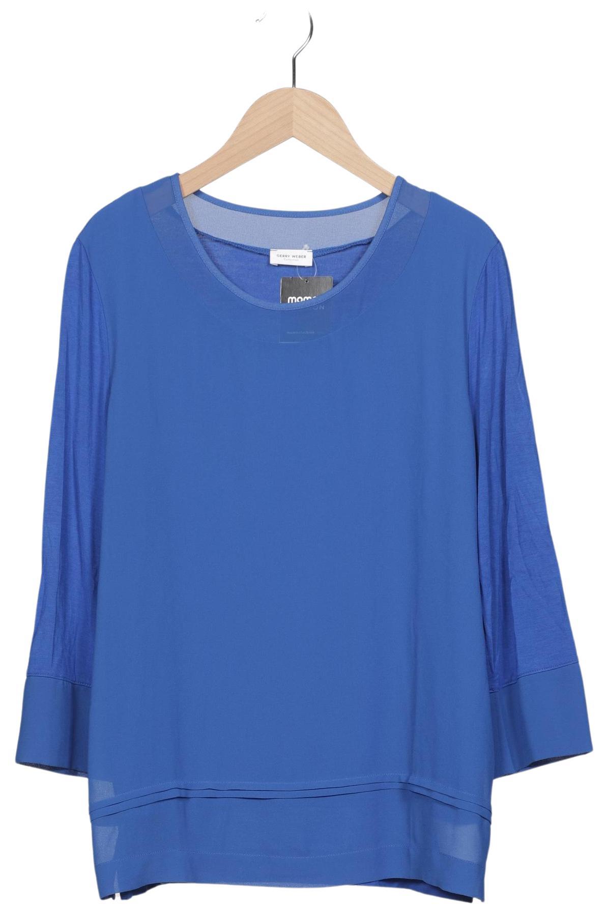 

Gerry Weber Damen Langarmshirt, blau, Gr. 38