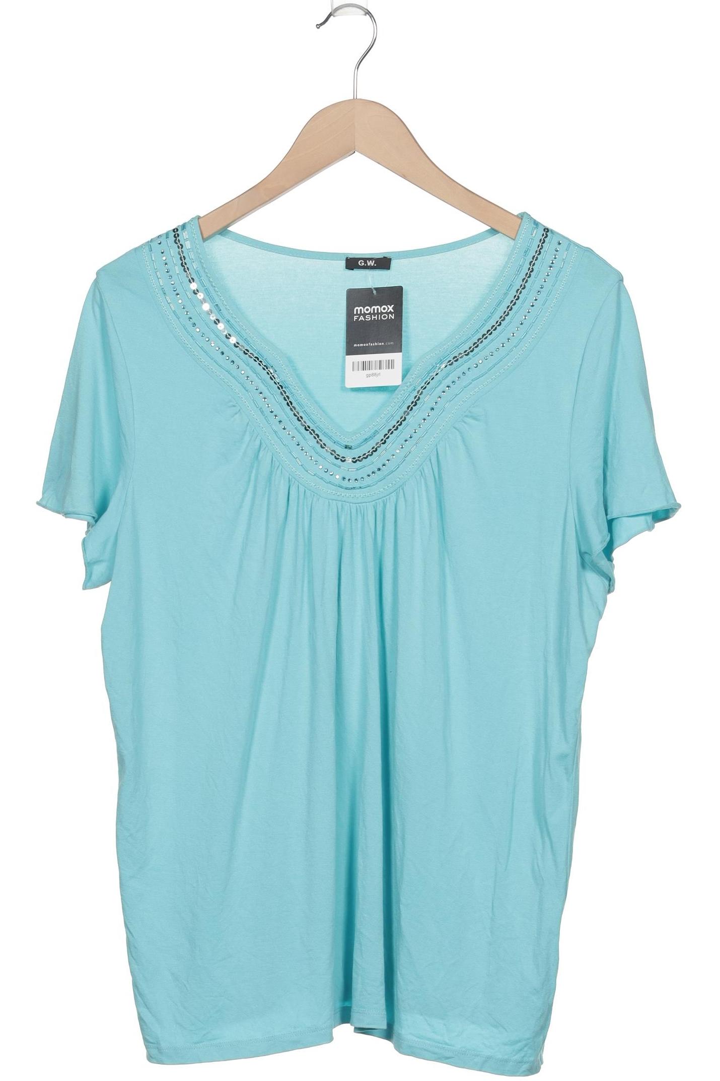 

Gerry Weber Damen T-Shirt, blau, Gr. 44