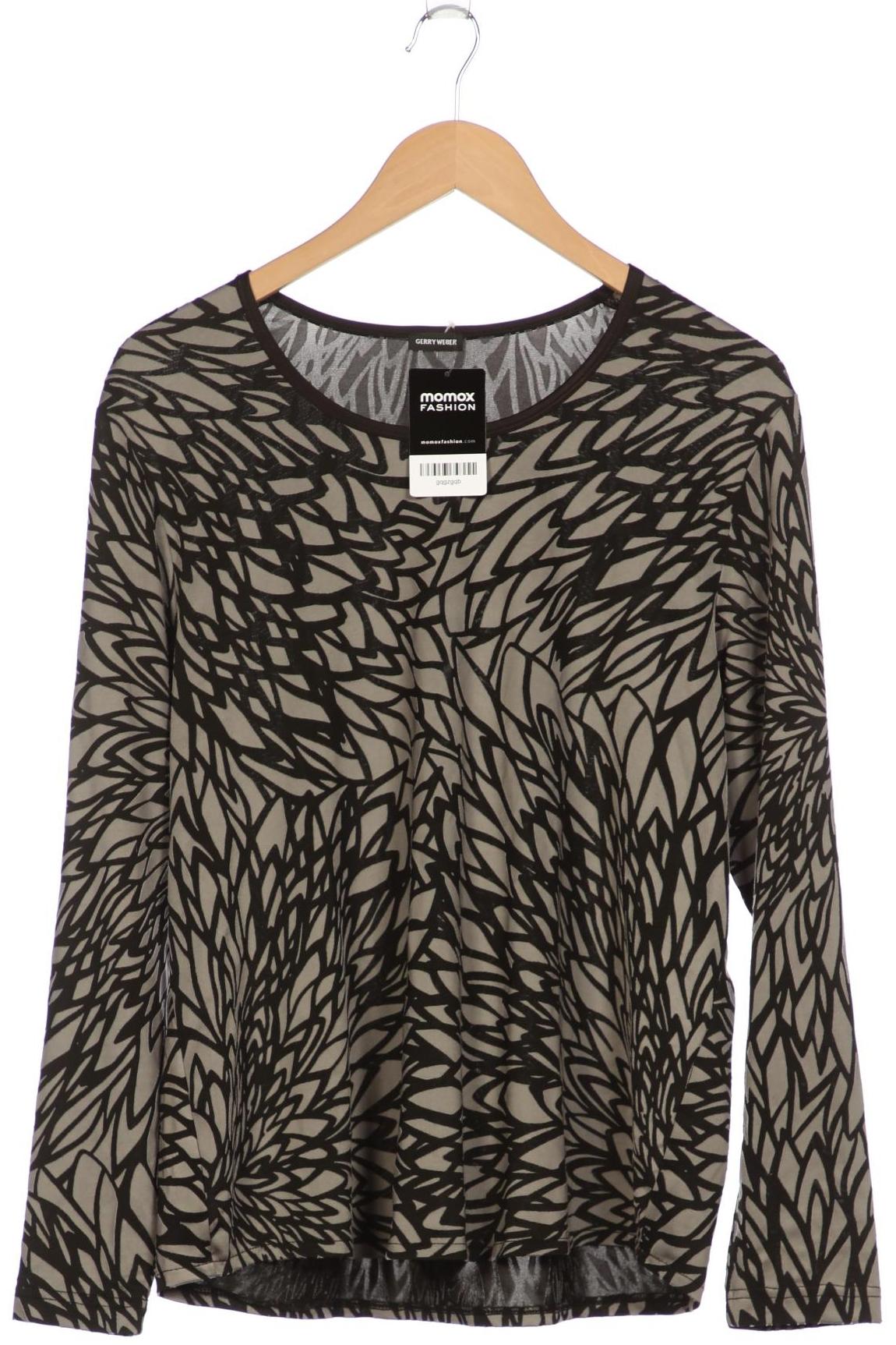 

Gerry Weber Damen Langarmshirt, schwarz, Gr. 46