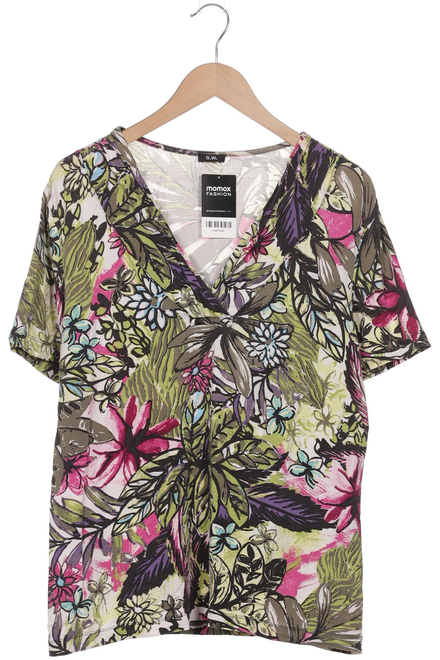 

Gerry Weber Damen T-Shirt, mehrfarbig, Gr. 48