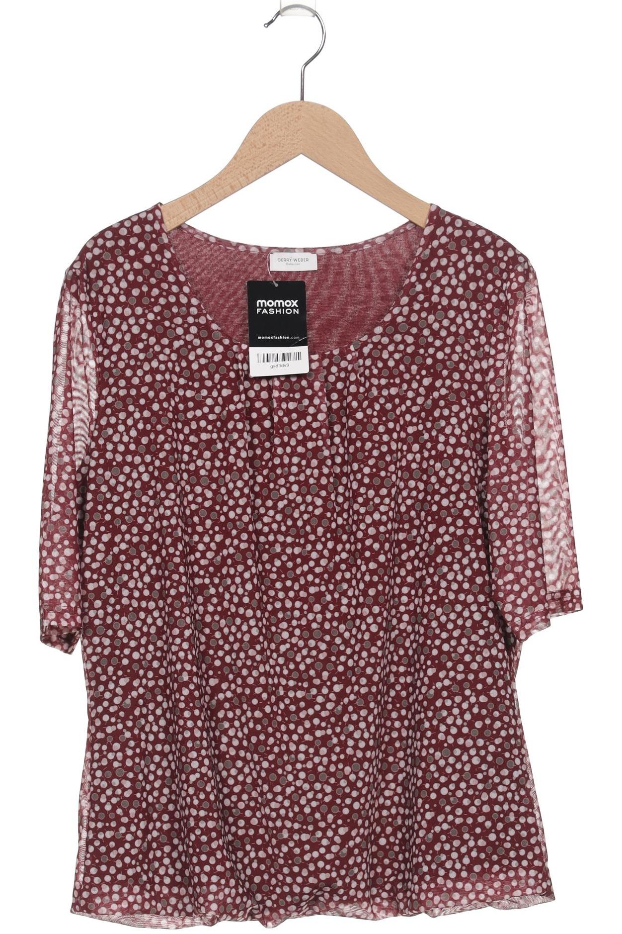 

Gerry Weber Damen T-Shirt, bordeaux, Gr. 38