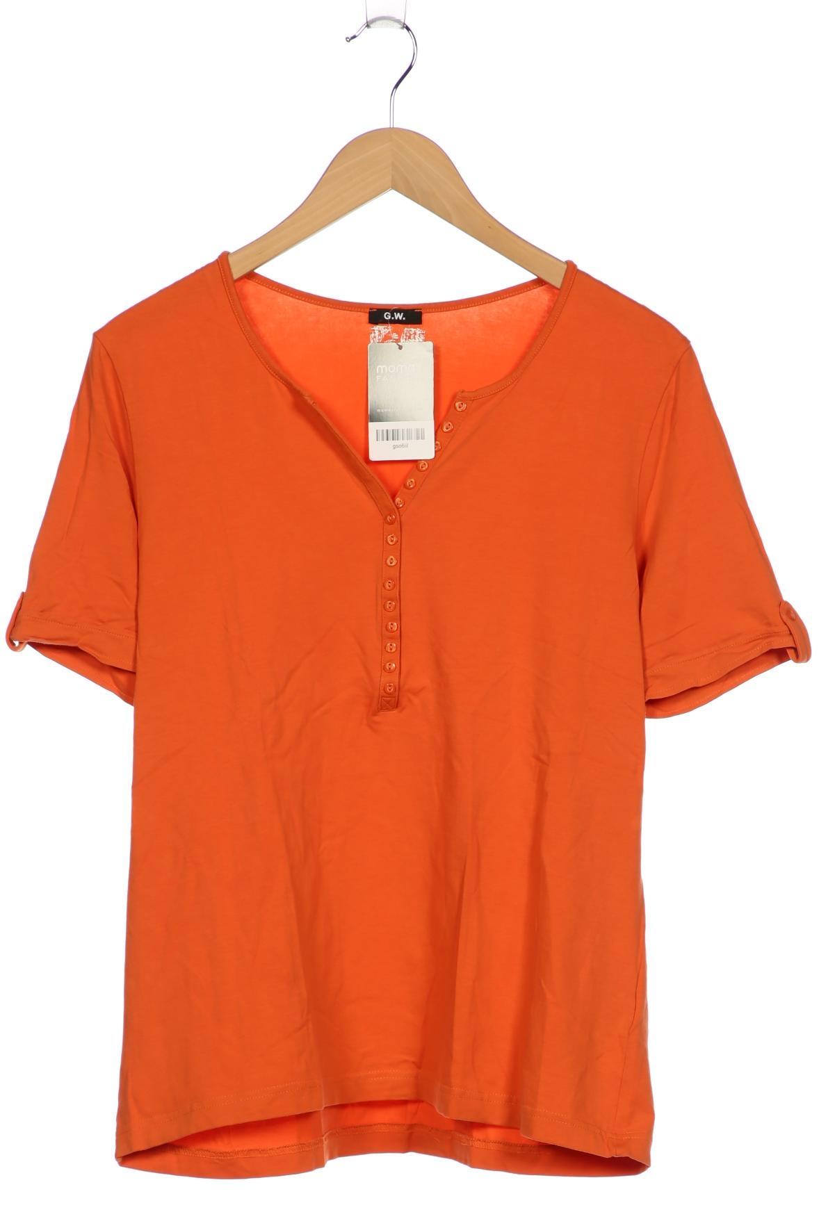 

Gerry Weber Damen T-Shirt, orange, Gr. 44
