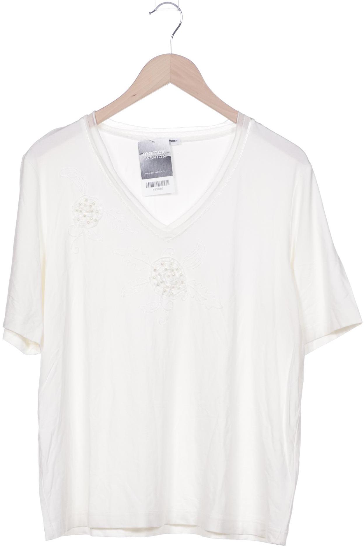 

Gerry Weber Damen T-Shirt, cremeweiß, Gr. 46