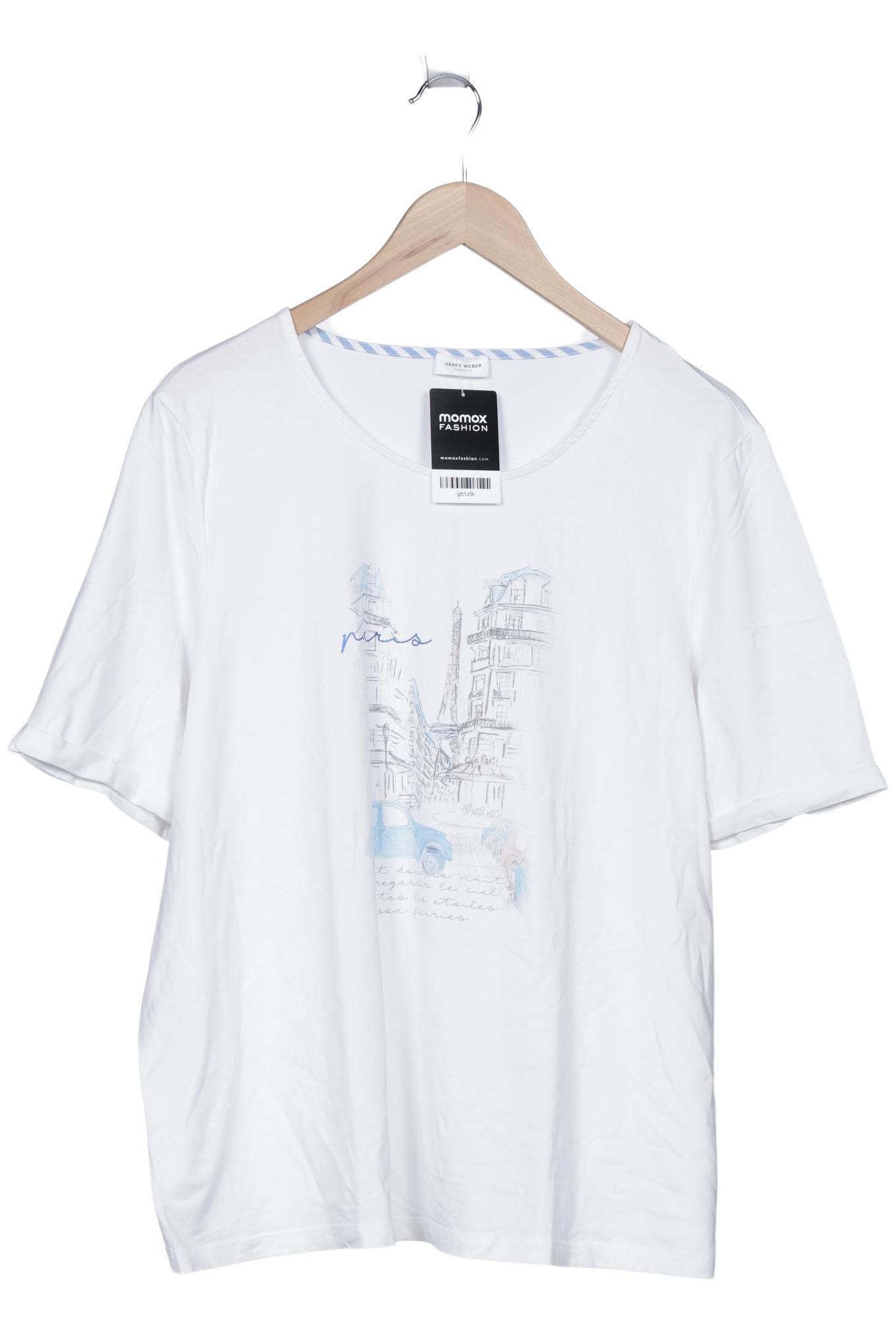

Gerry Weber Damen T-Shirt, weiß, Gr. 48