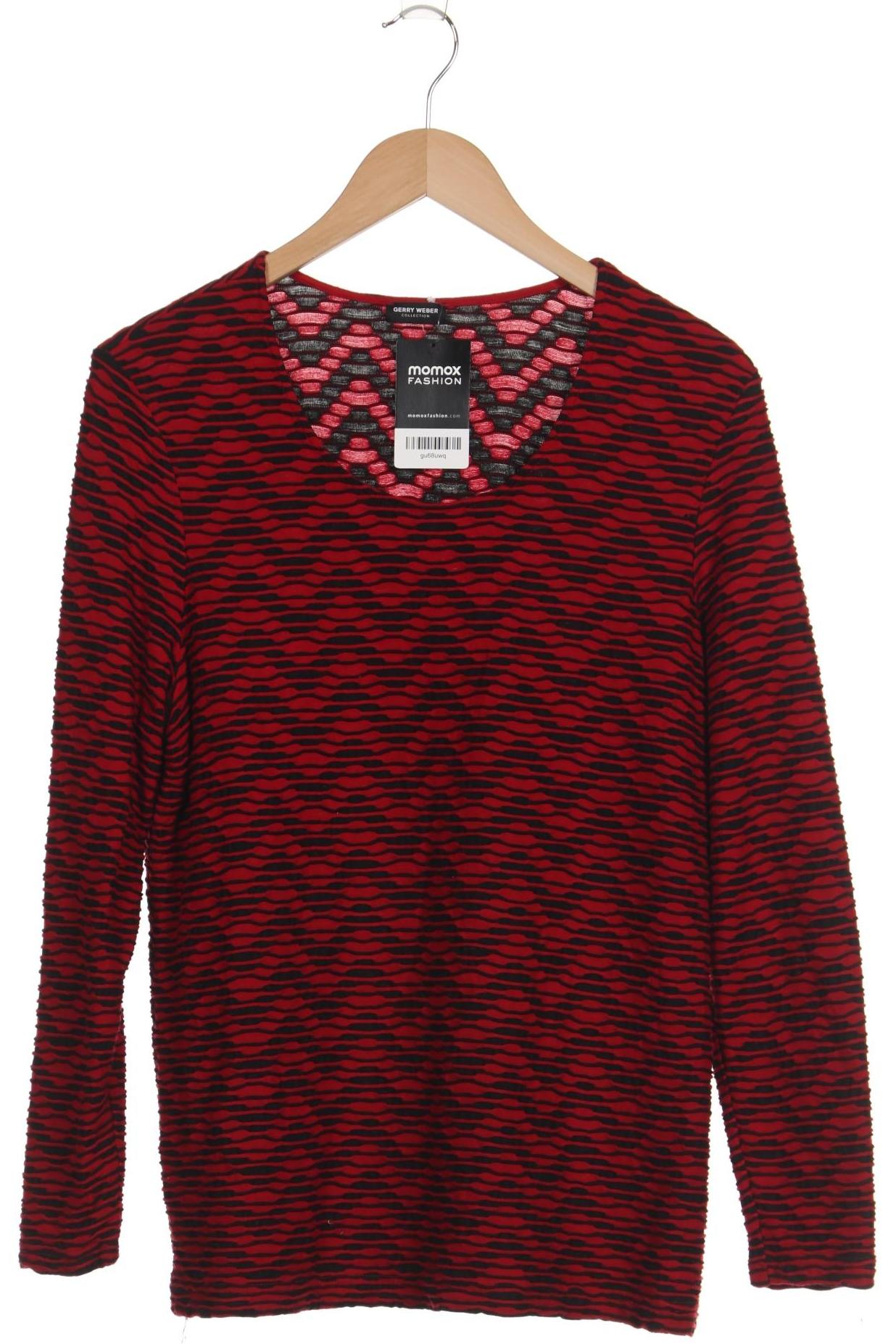 

Gerry Weber Damen Langarmshirt, rot, Gr. 46