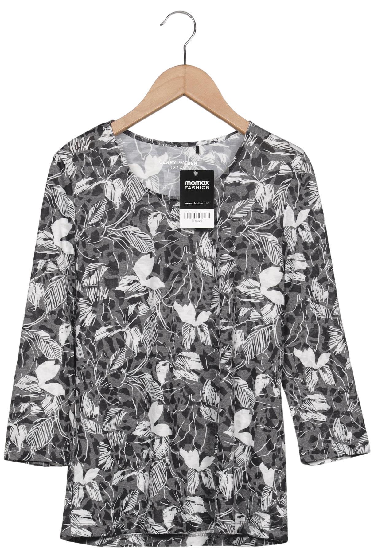 

Gerry Weber Damen Langarmshirt, grau, Gr. 36