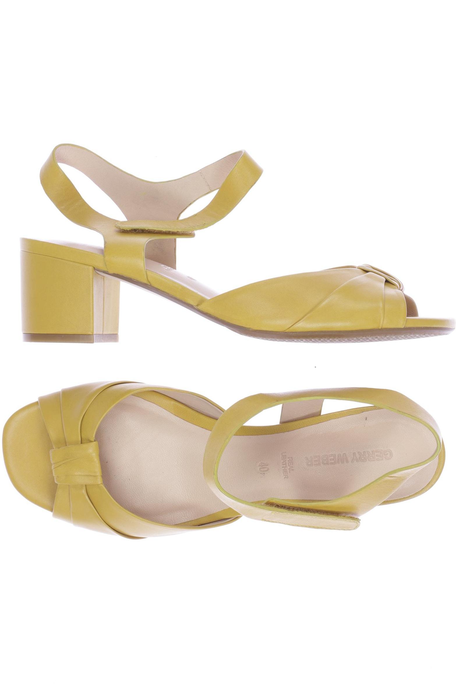 

Gerry Weber Damen Sandale, gelb, Gr. 40