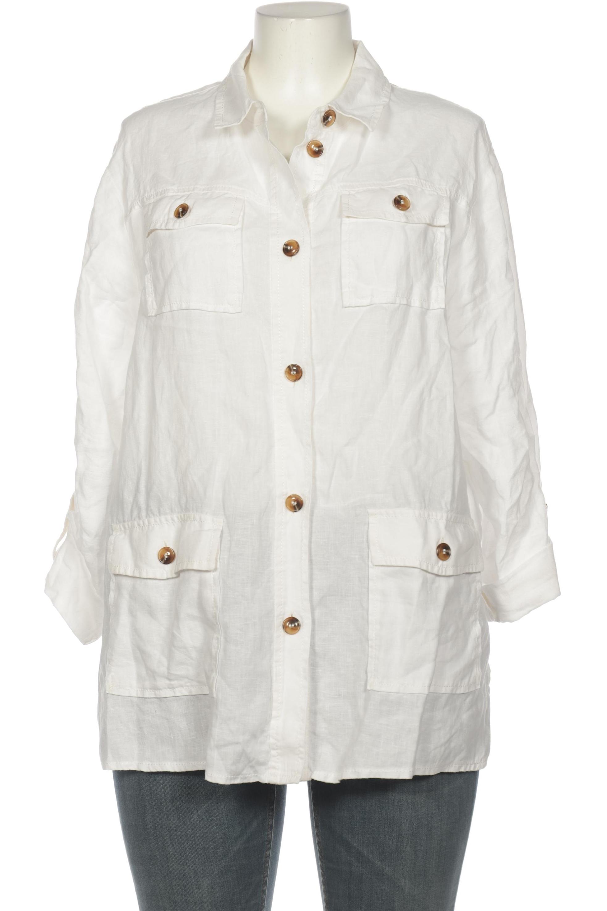 

Gerry Weber Damen Bluse, weiß, Gr. 46
