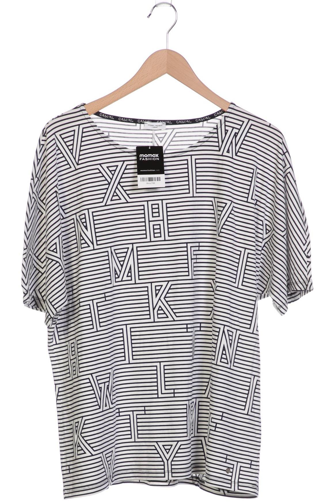 

Gerry Weber Damen T-Shirt, weiß, Gr. 46