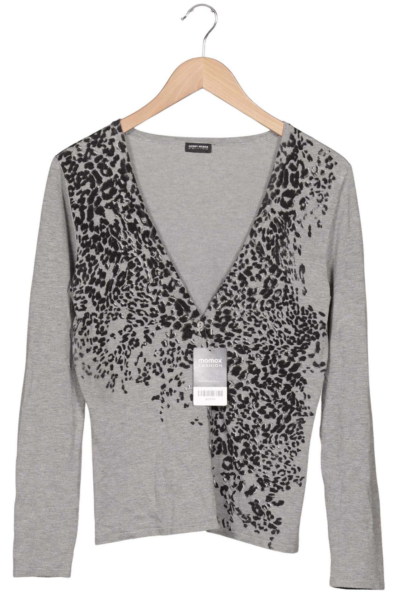 

Gerry Weber Damen Strickjacke, grau, Gr. 38